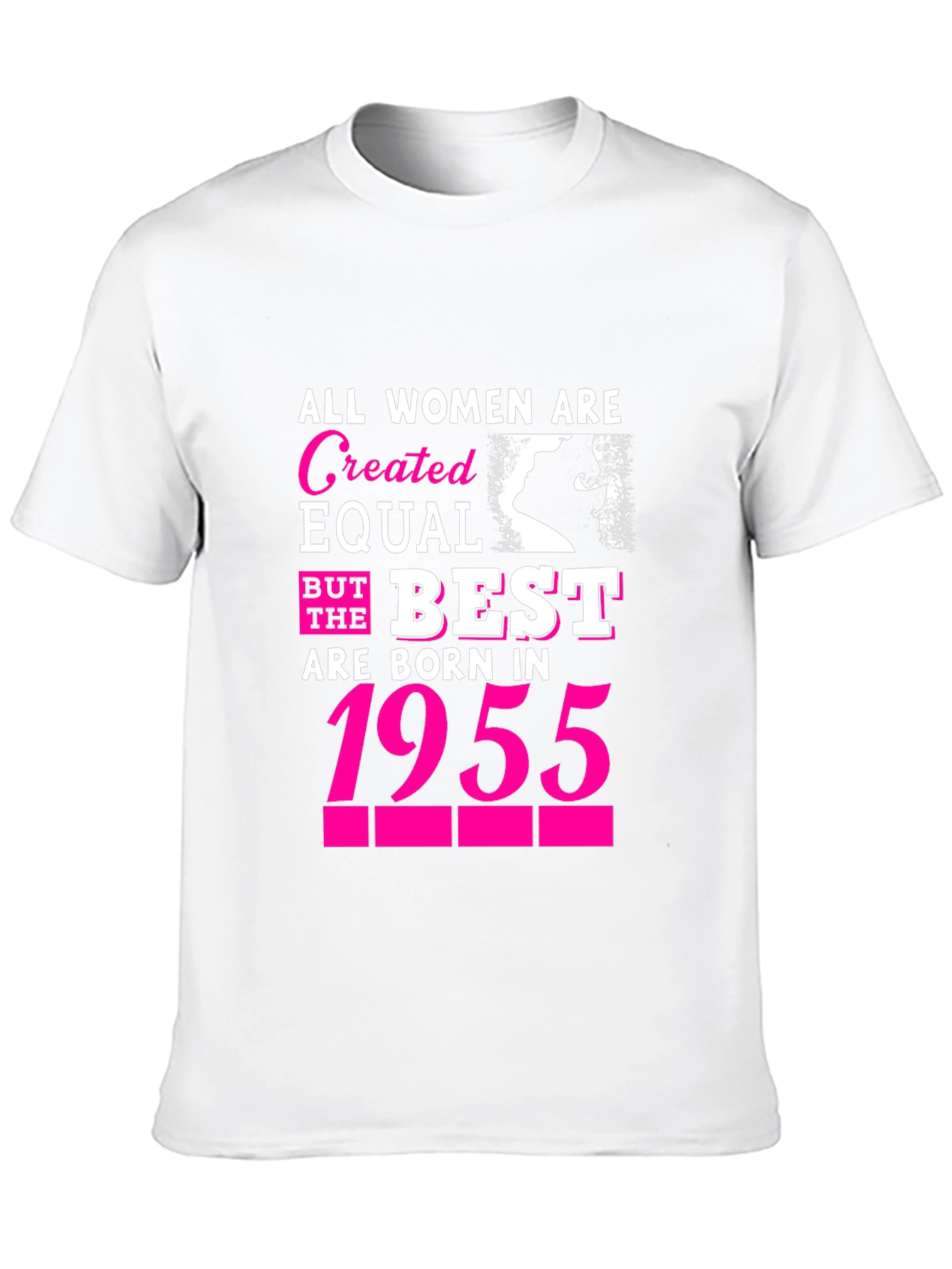 Women Born in 1955 T-Shirt - Birthday Gift