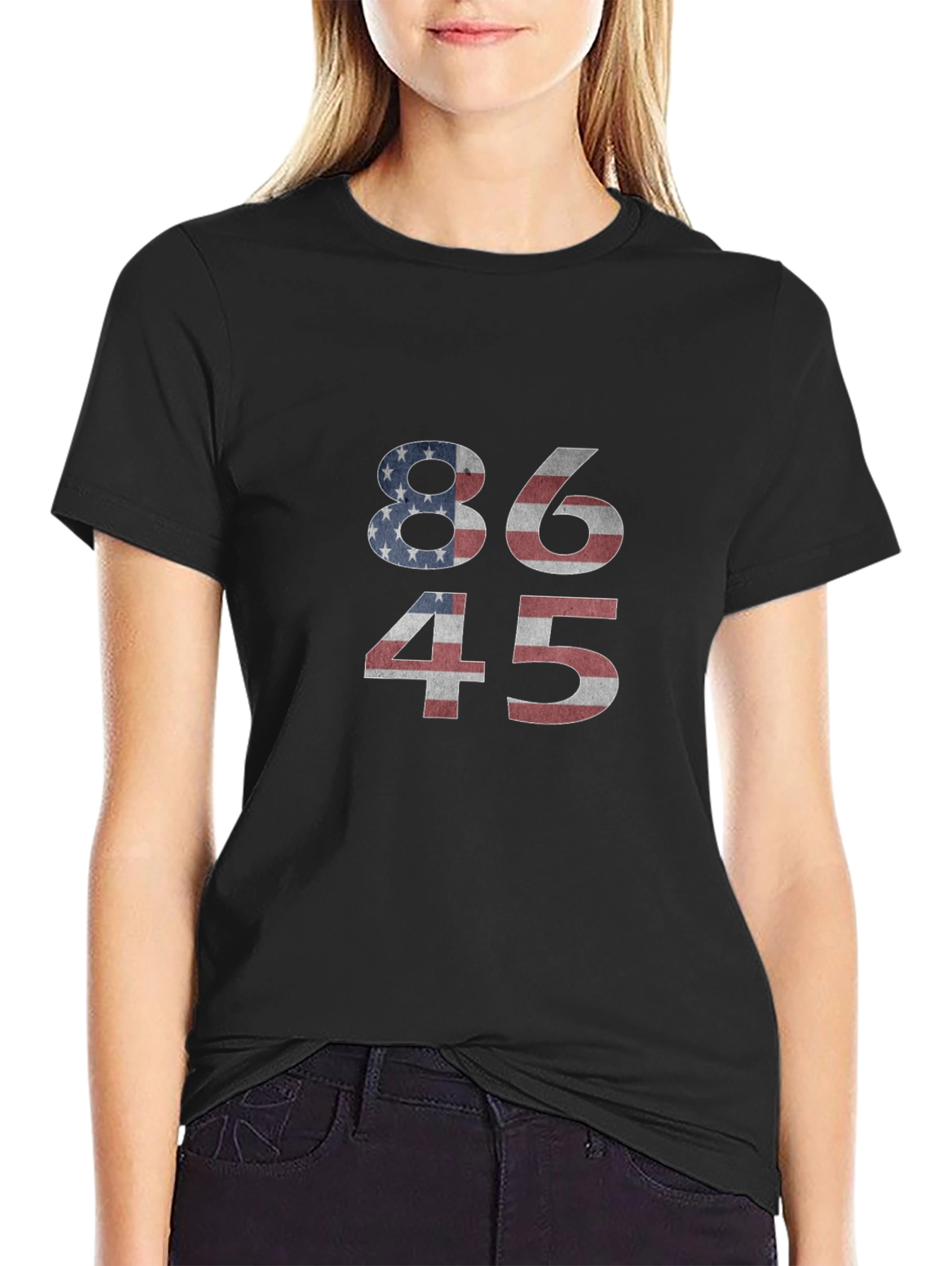 86 45 T-Shirt Patriotic Graphic Tee