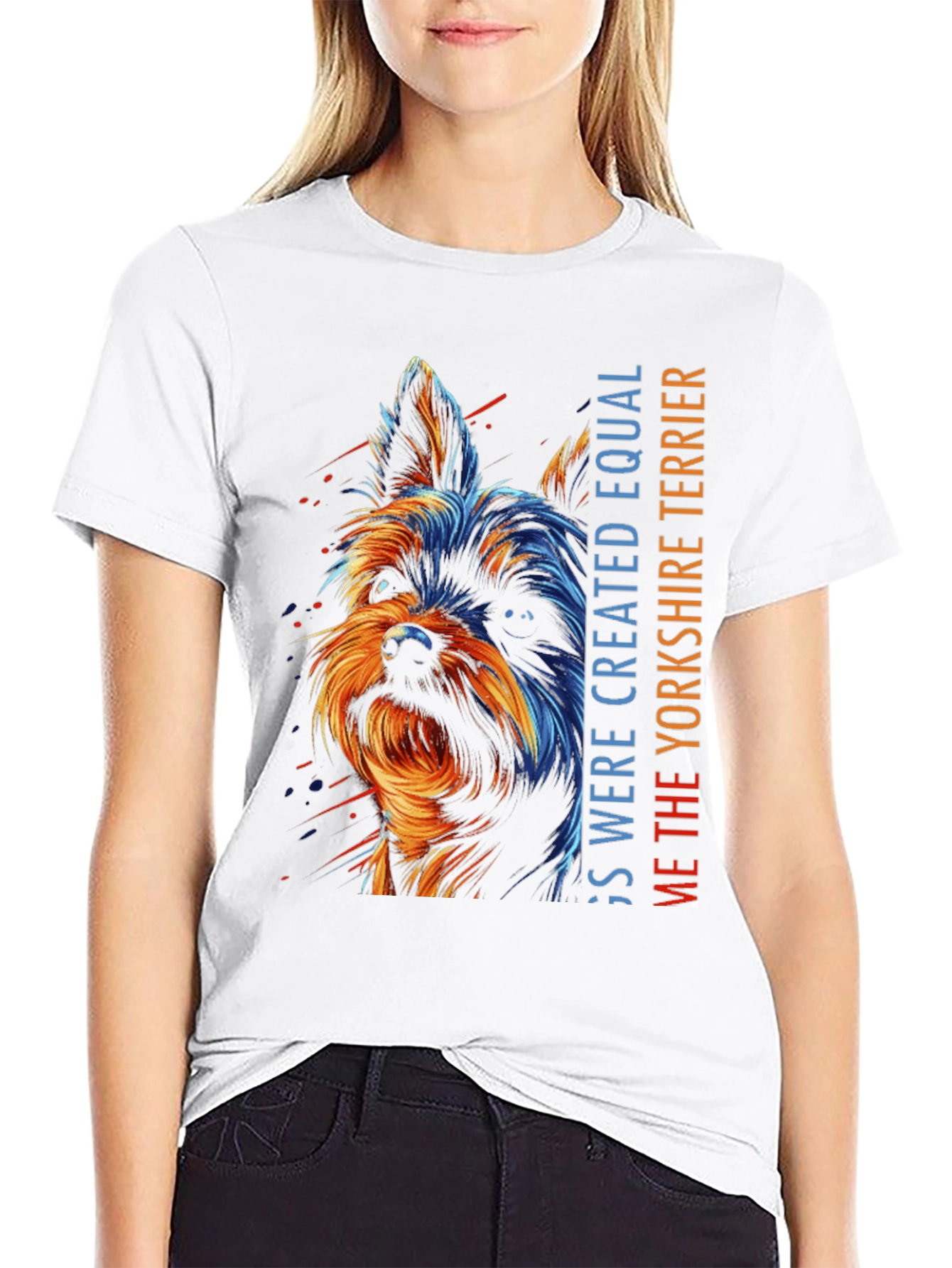 Yorkshire Terrier Dog Graphic T-Shirt