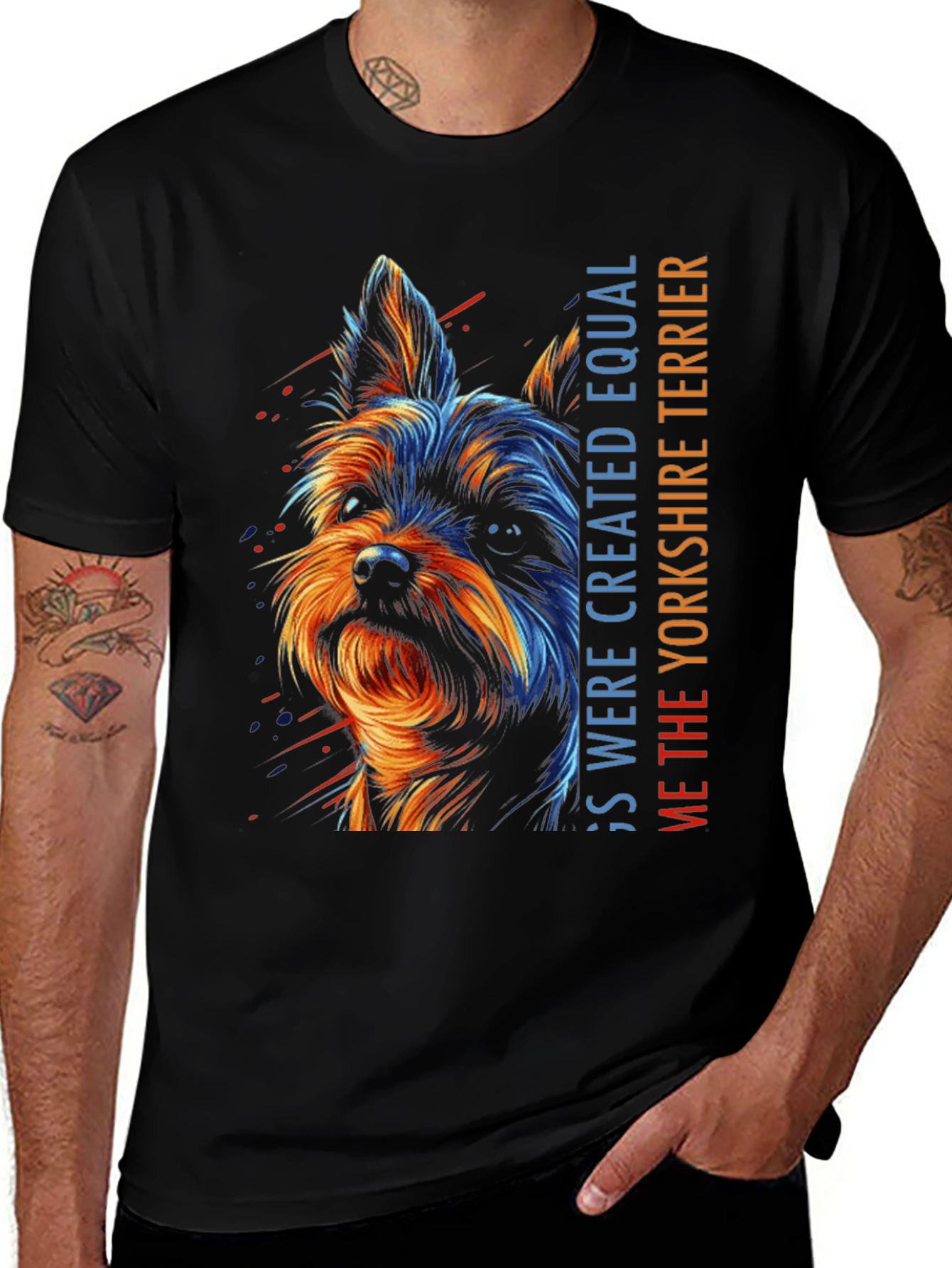 Yorkshire Terrier Dog Graphic T-Shirt