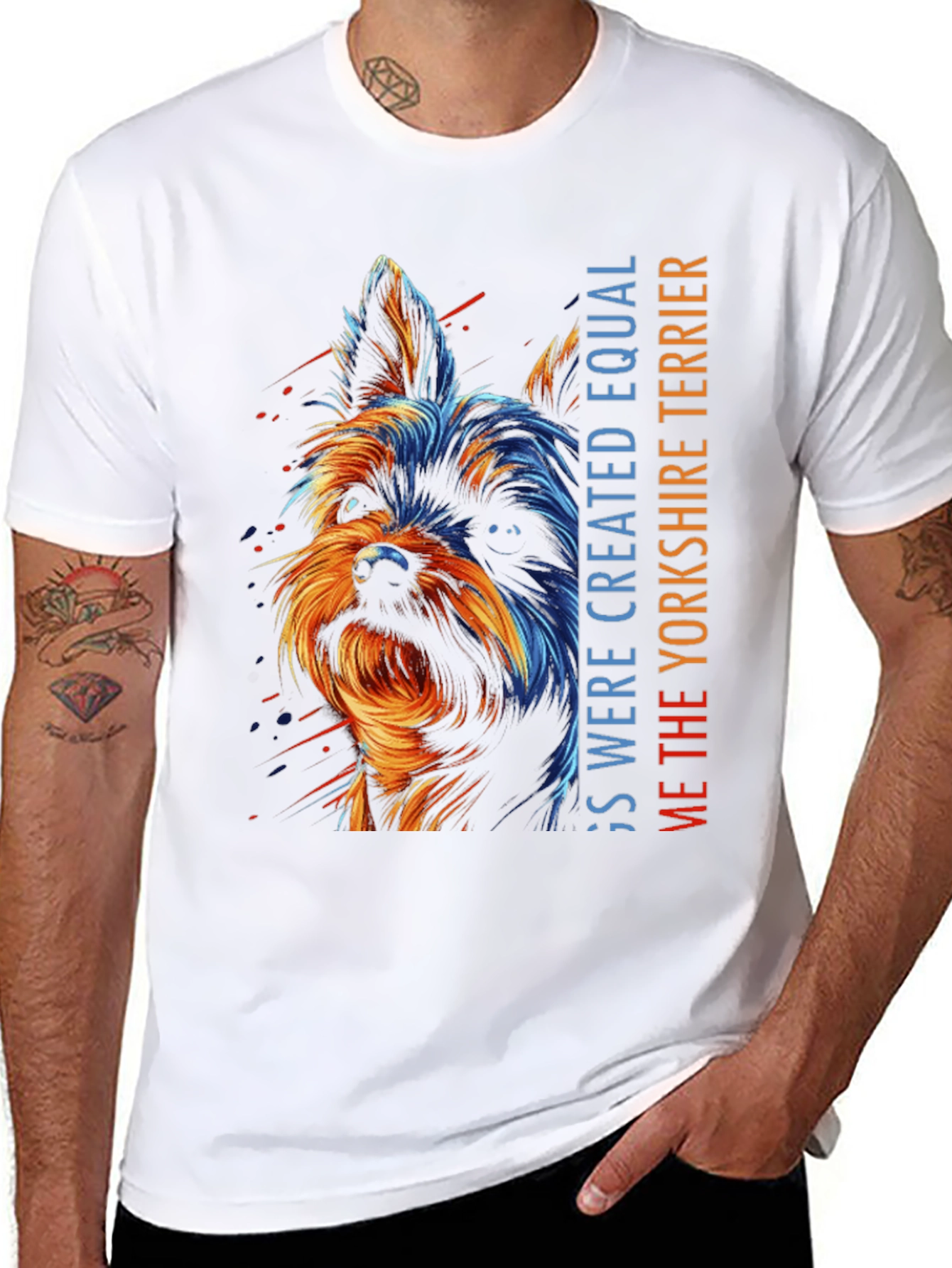 Yorkshire Terrier Dog Graphic T-Shirt
