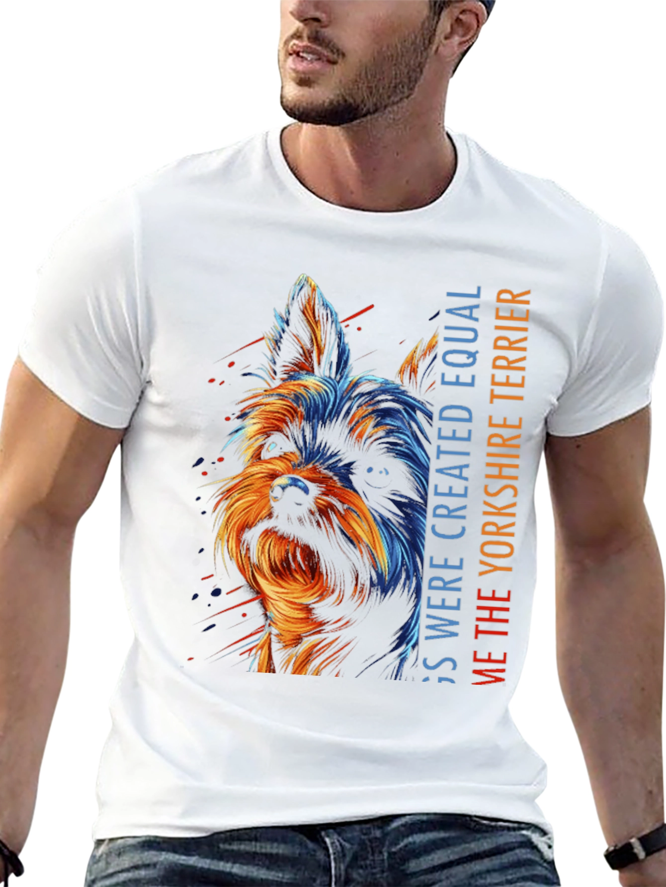 Yorkshire Terrier Dog Graphic T-Shirt