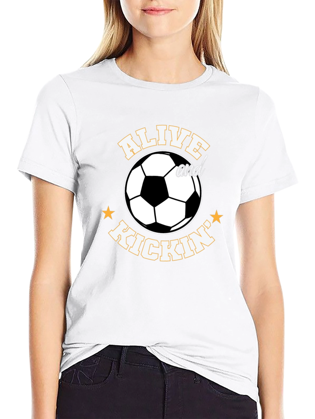 Alive and Kickin Soccer T-Shirt