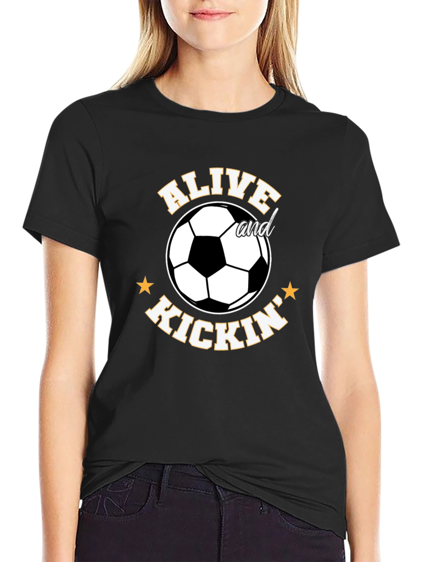 Alive and Kickin Soccer T-Shirt