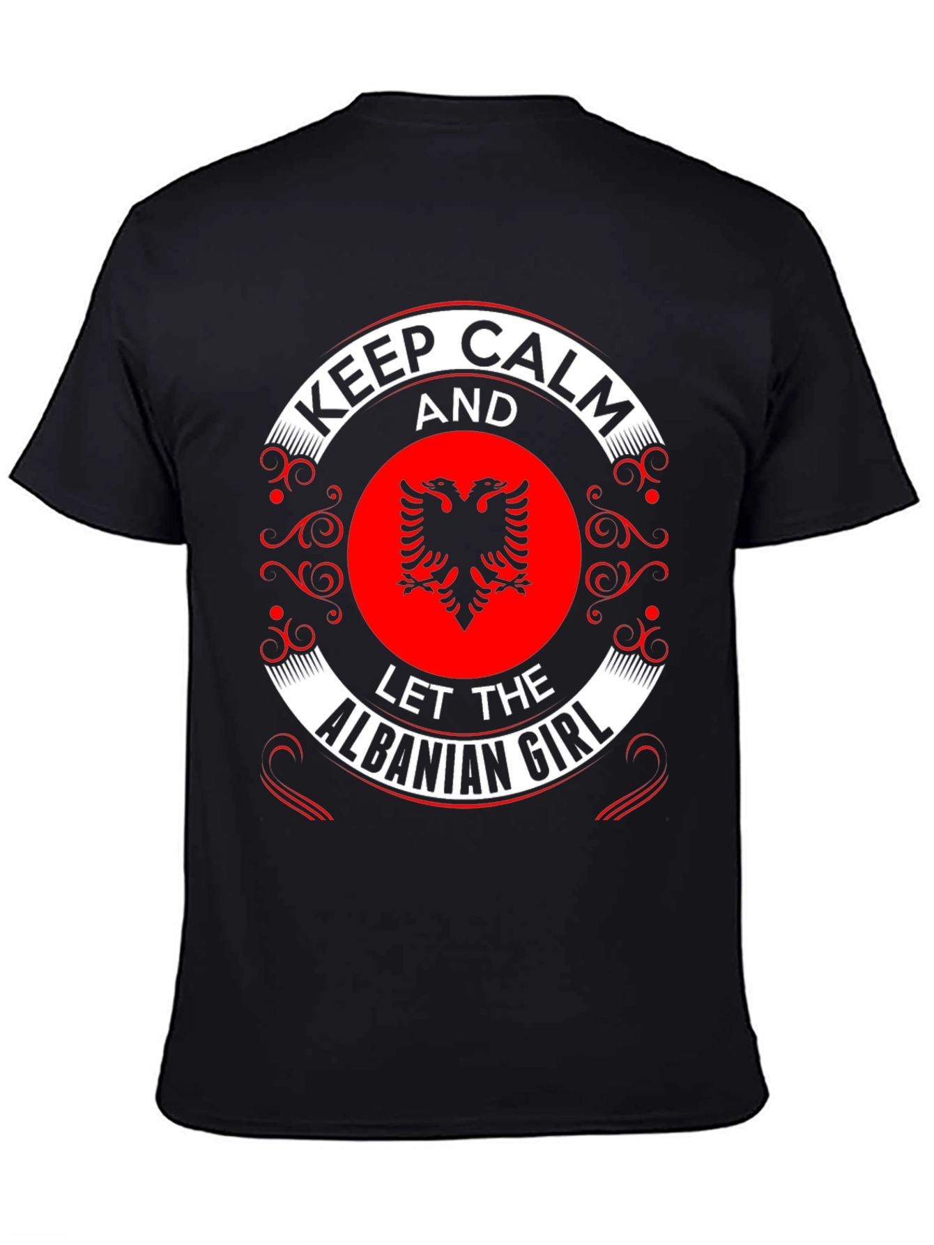 Albanian Girl Keep Calm T-Shirt