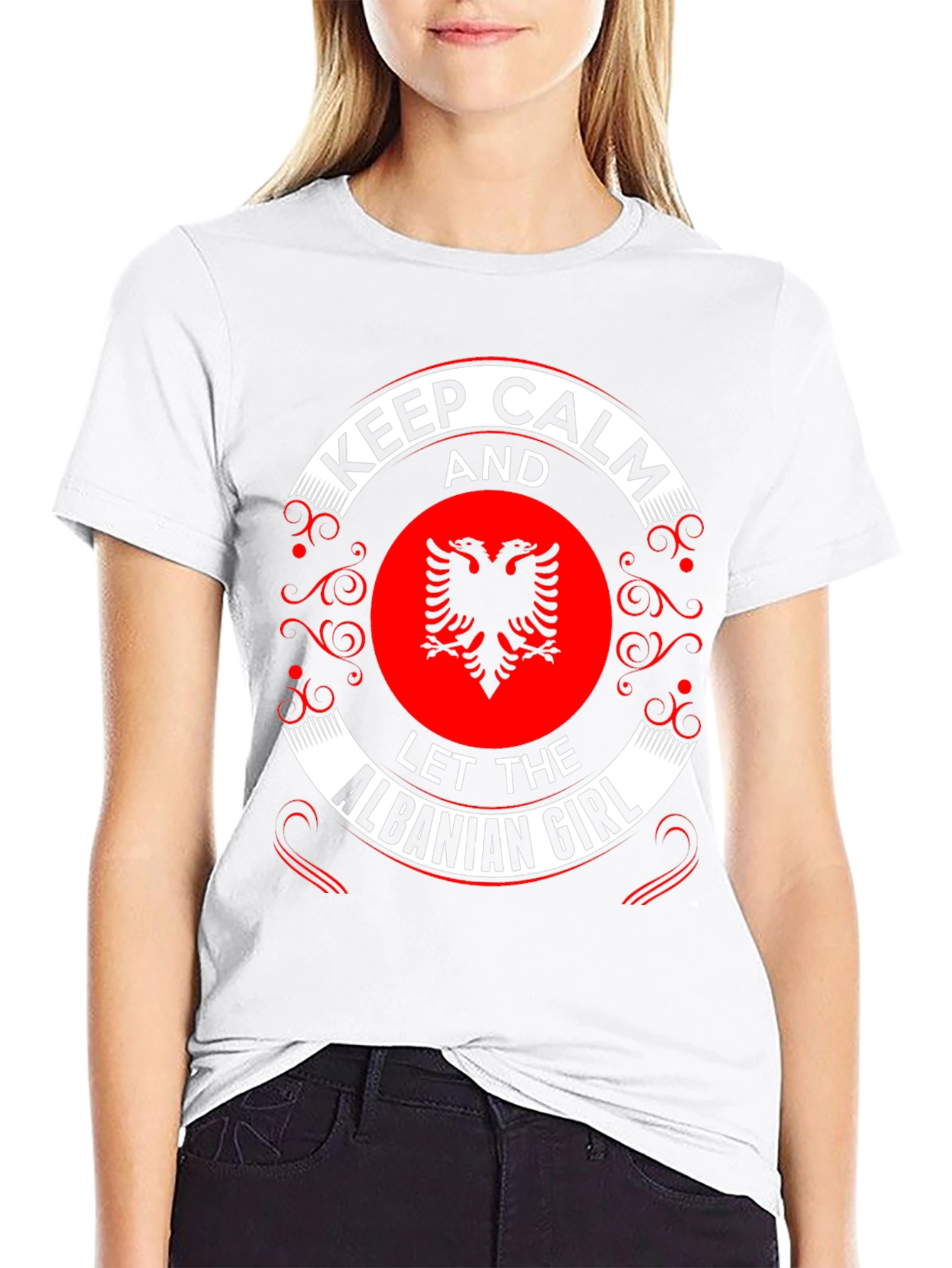 Albanian Girl Keep Calm T-Shirt