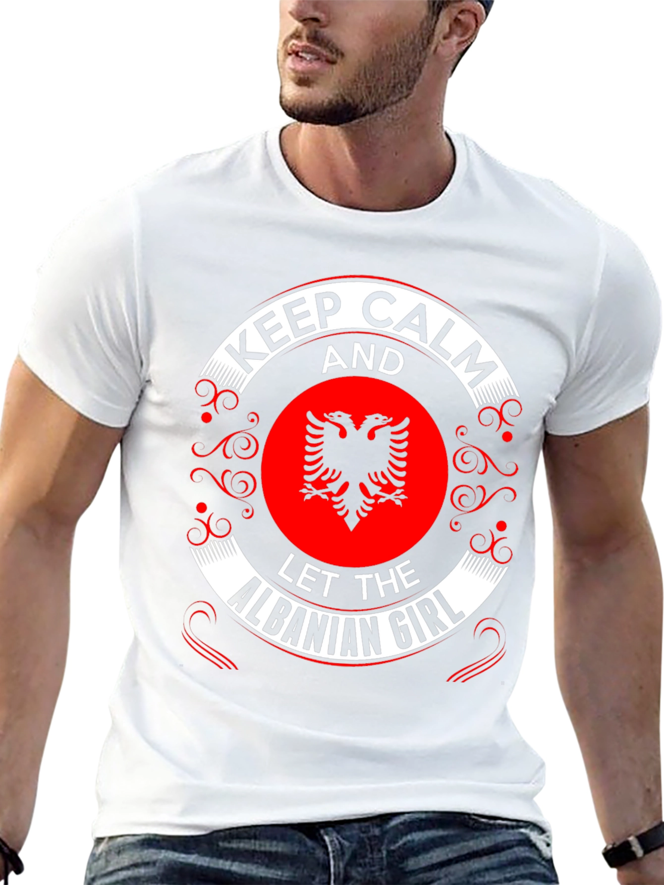 Albanian Girl Keep Calm T-Shirt