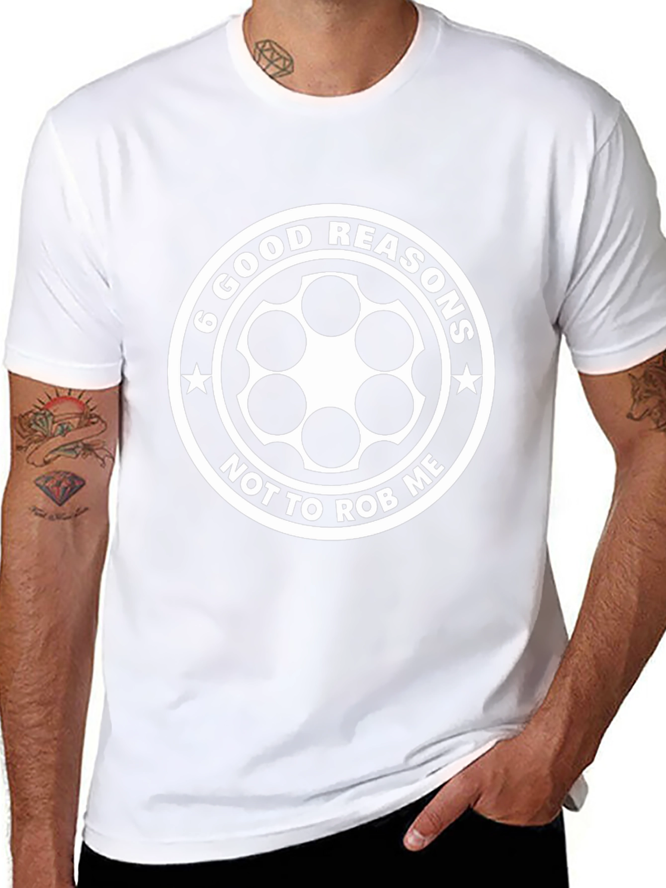6 Good Reasons T-Shirt - Funny Graphic Tee