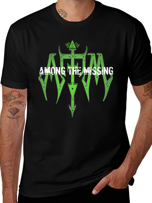 Among The Missing Graphic Tee - Black