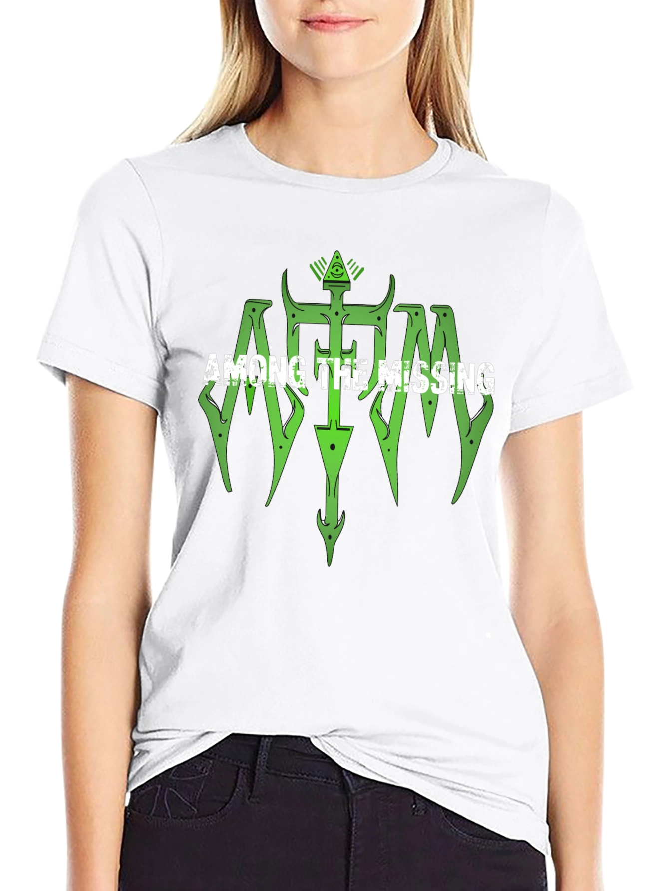 Among The Missing Graphic Tee - Black