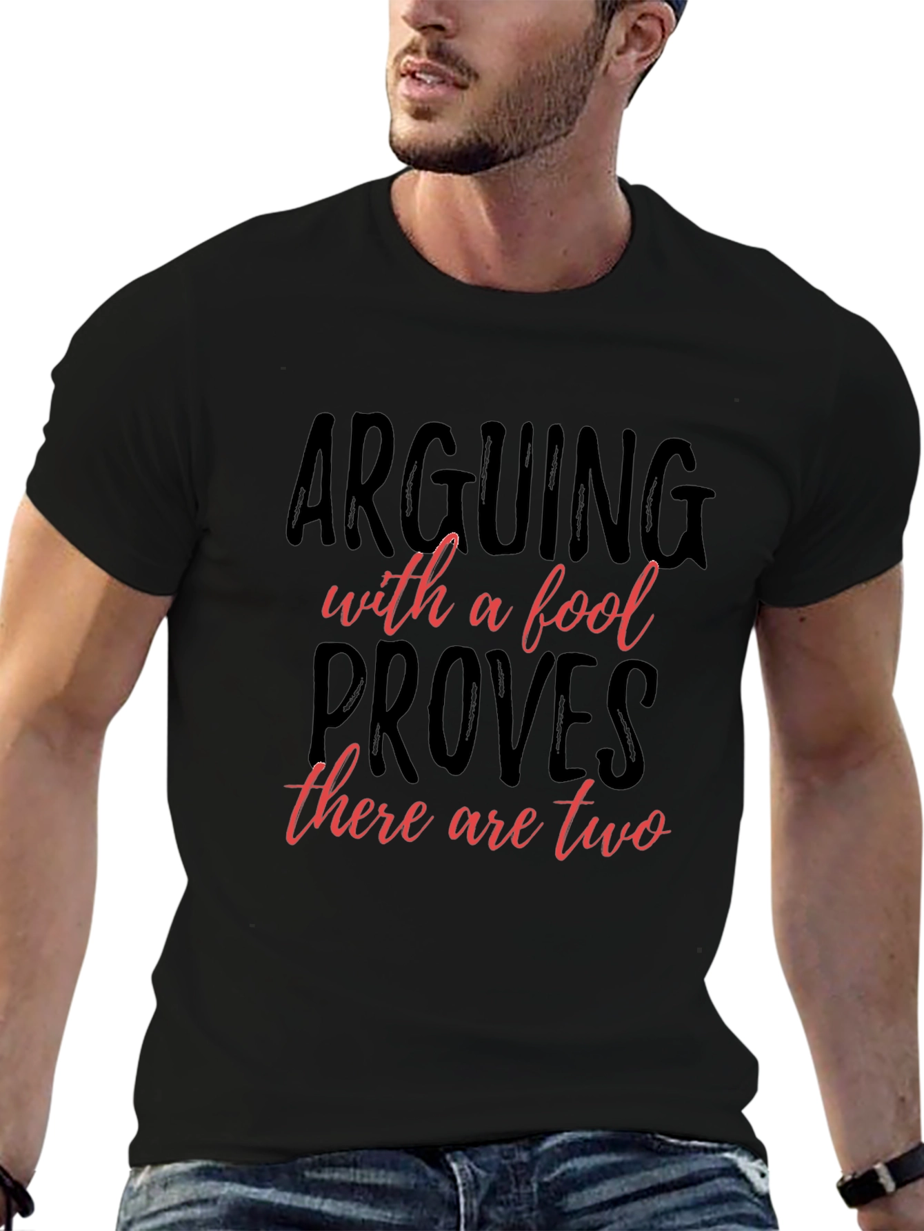 Arguing with a Fool T-Shirt