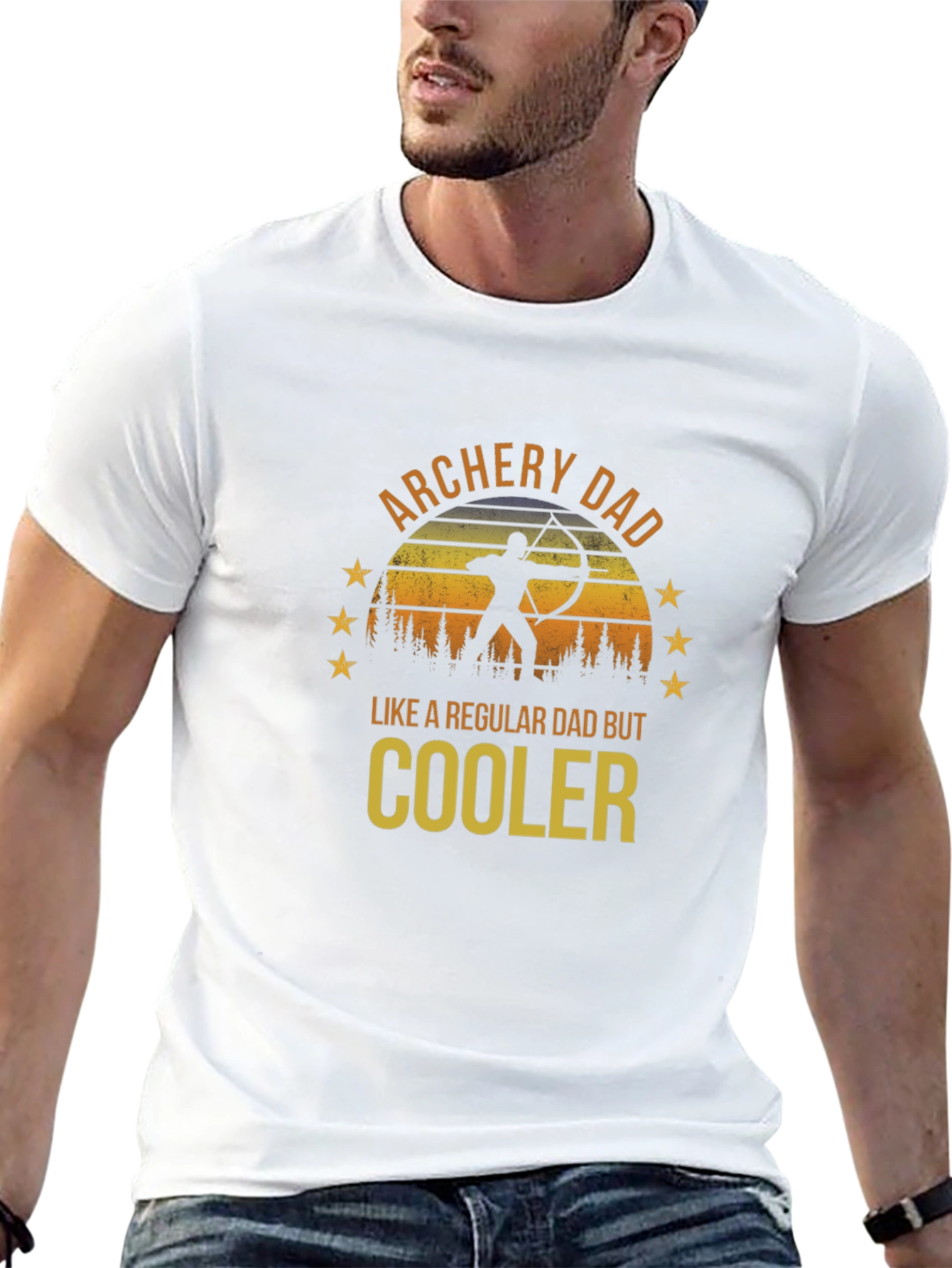 Archery Dad T-Shirt - Cooler Than Regular Dads!