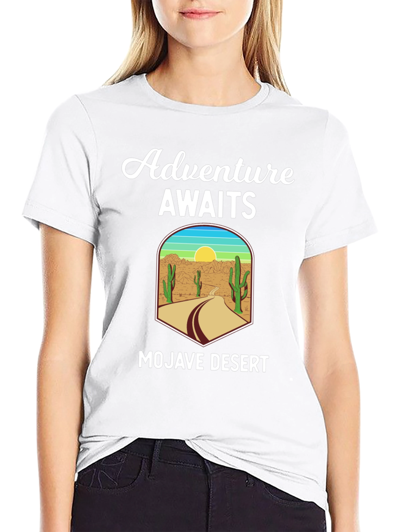 Adventure Awaits Mojave Desert Graphic Tee