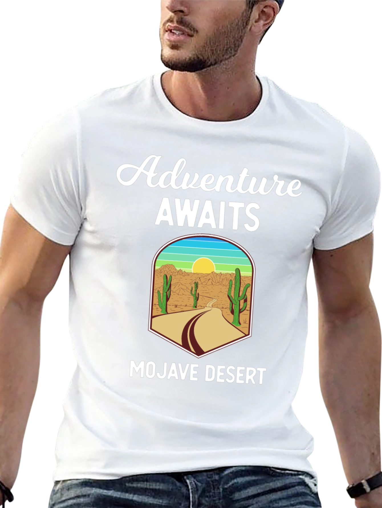 Adventure Awaits Mojave Desert Graphic Tee