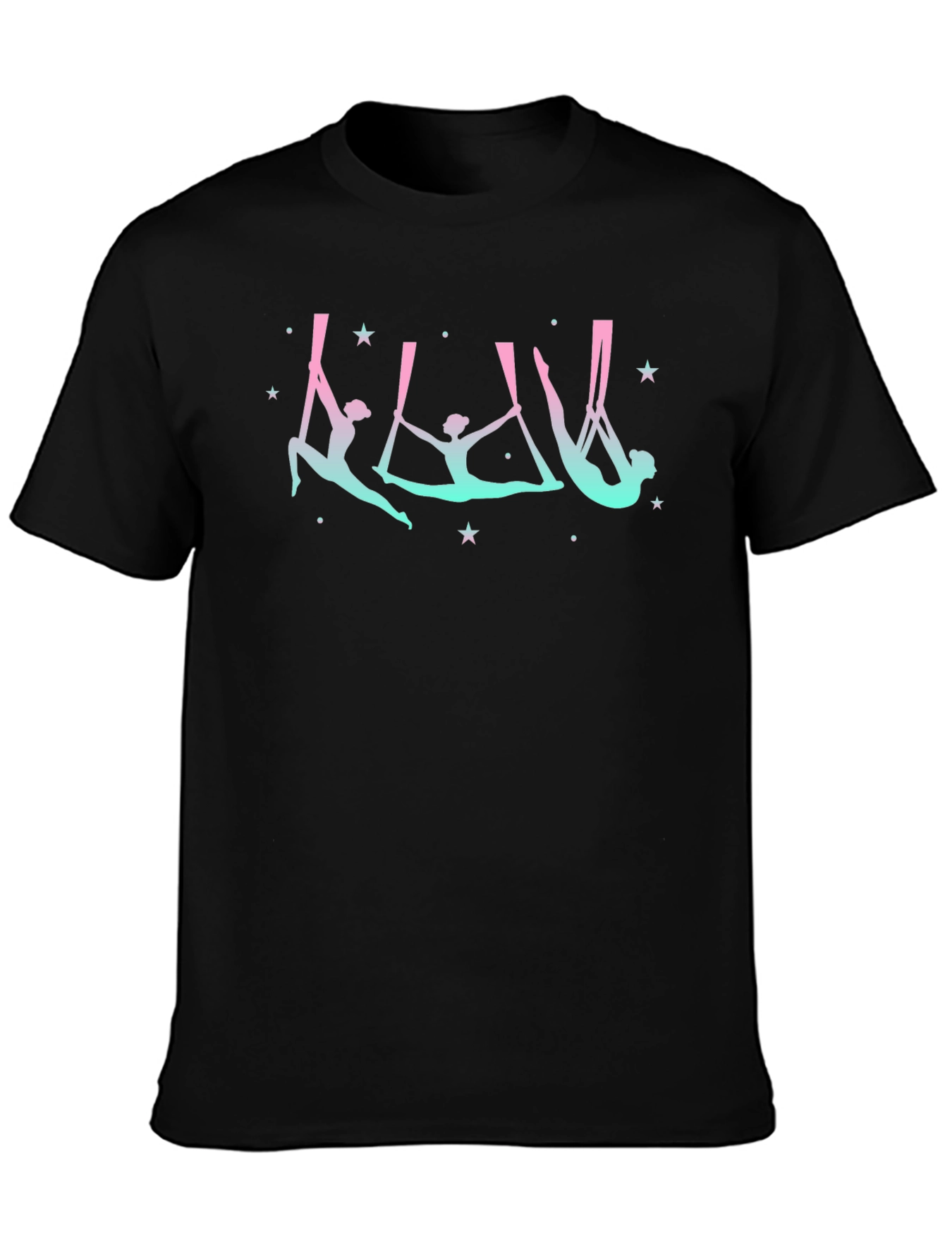 Aerial Silks Black T-Shirt