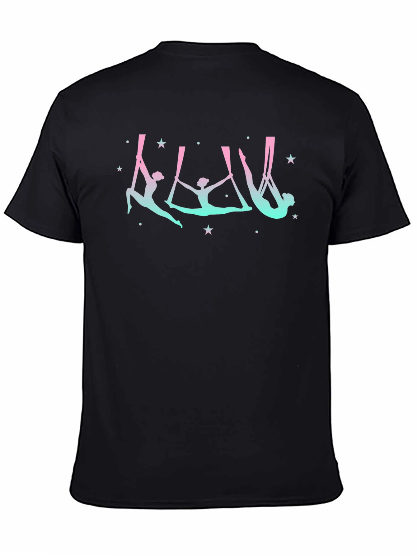 Aerial Silks Black T-Shirt