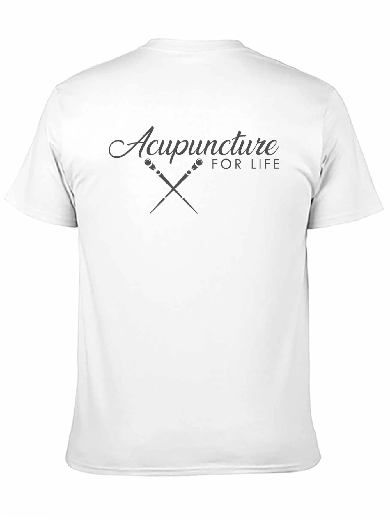 Acupuncture for Life Black T-Shirt