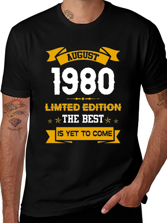 August 1980 Limited Edition T-Shirt