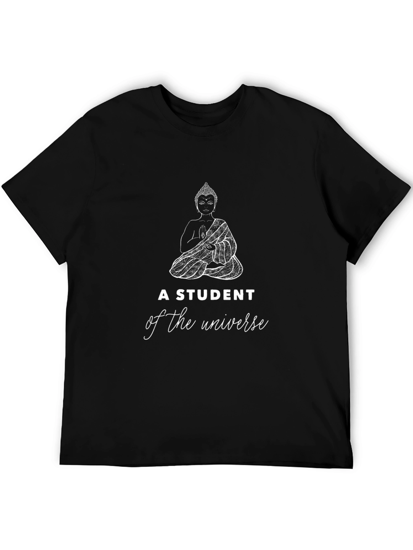 A Student of the Universe Black T-Shirt