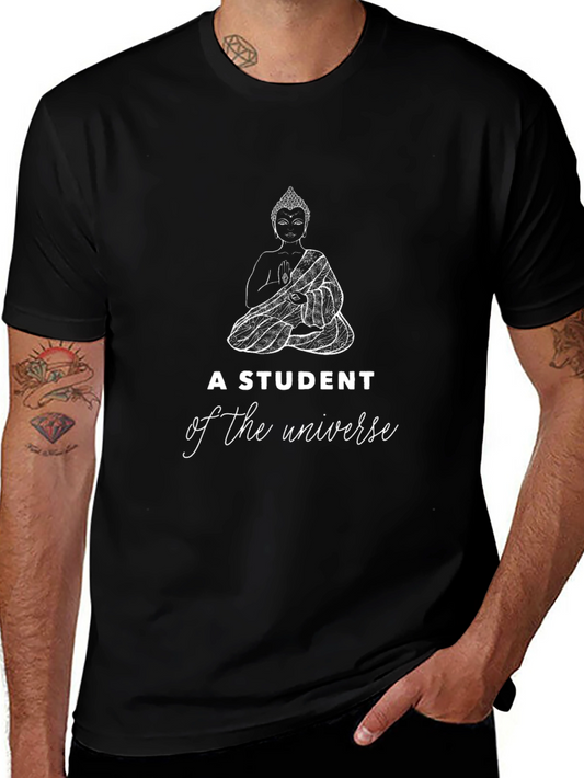 A Student of the Universe Black T-Shirt