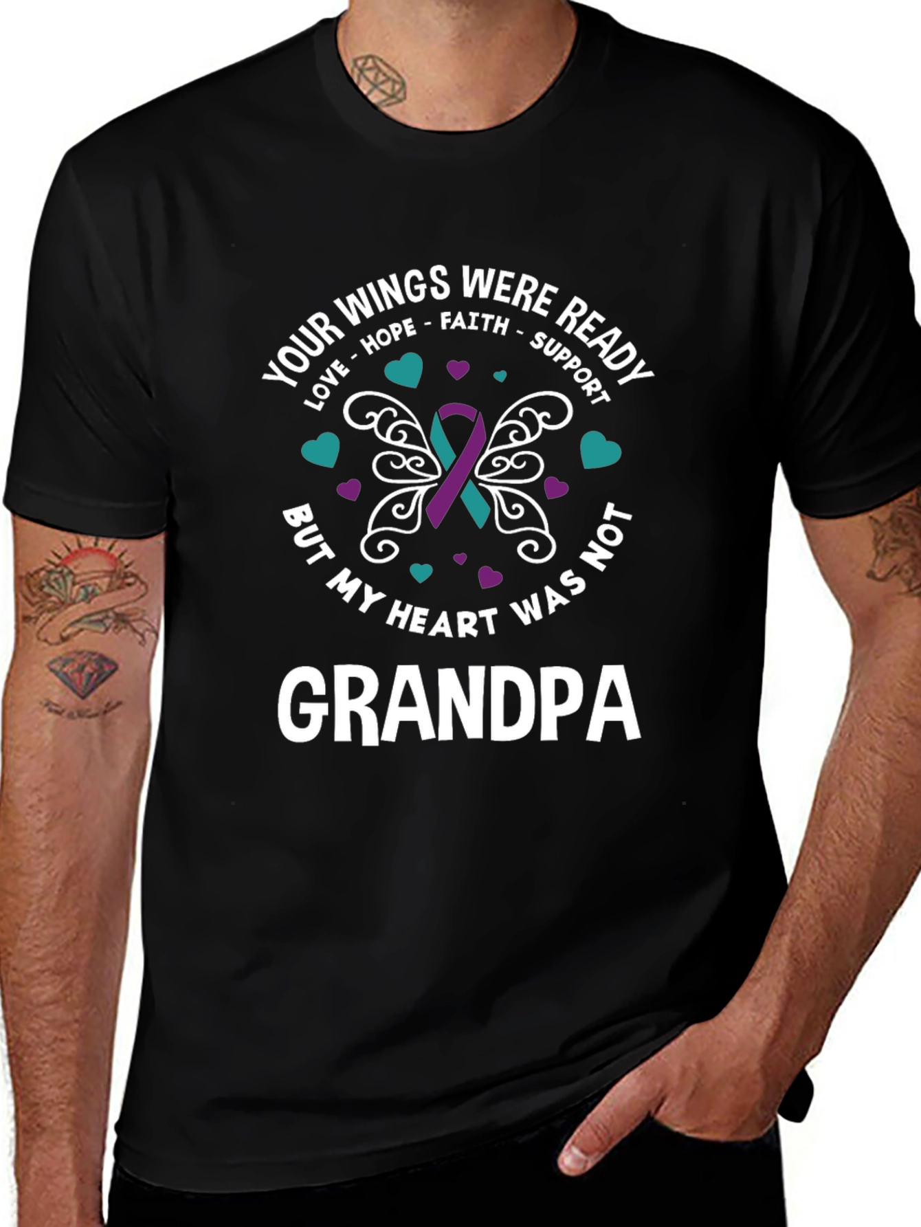 Your Wings Were Ready Grandpa T-Shirt