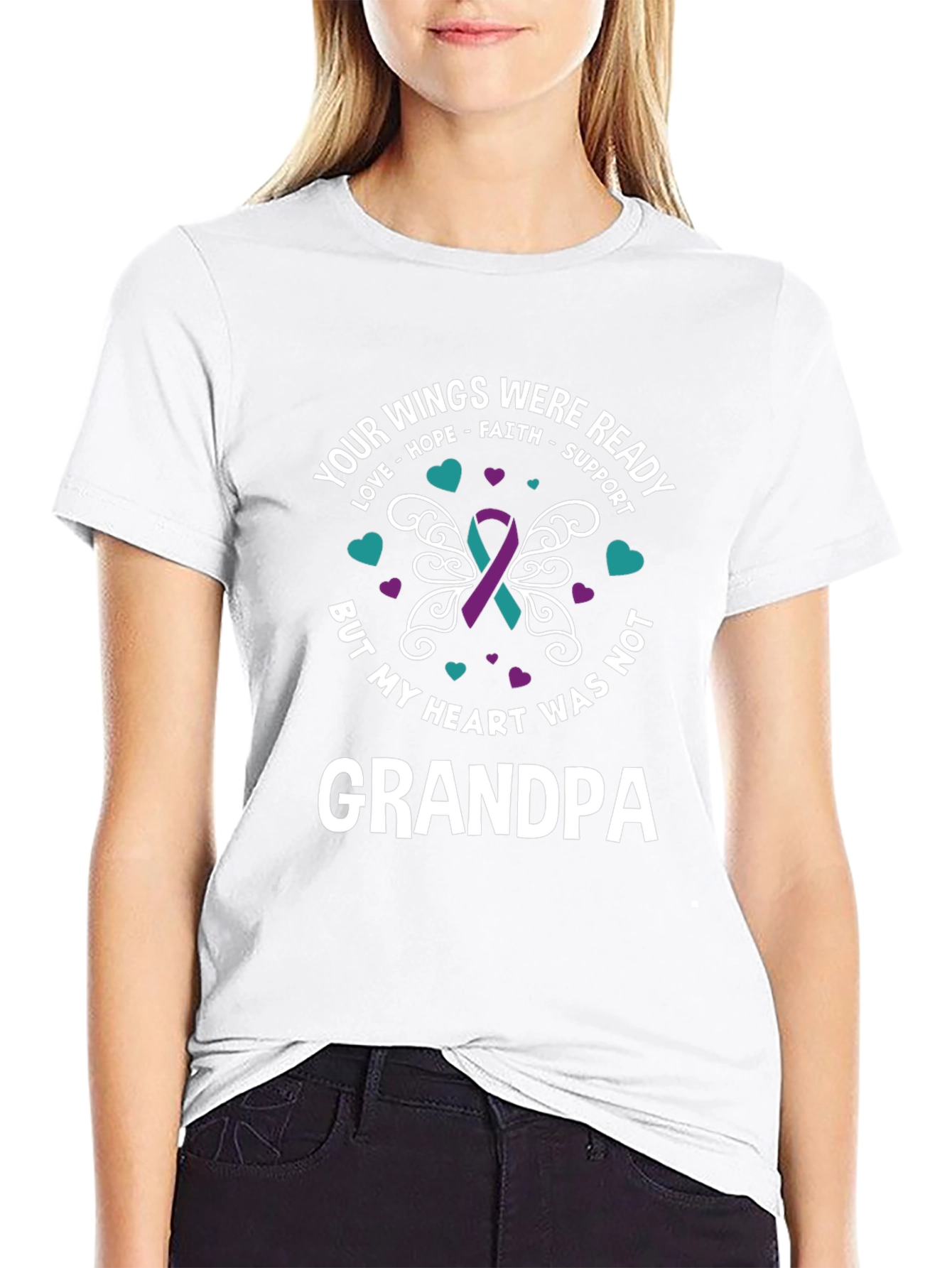 Your Wings Were Ready Grandpa T-Shirt