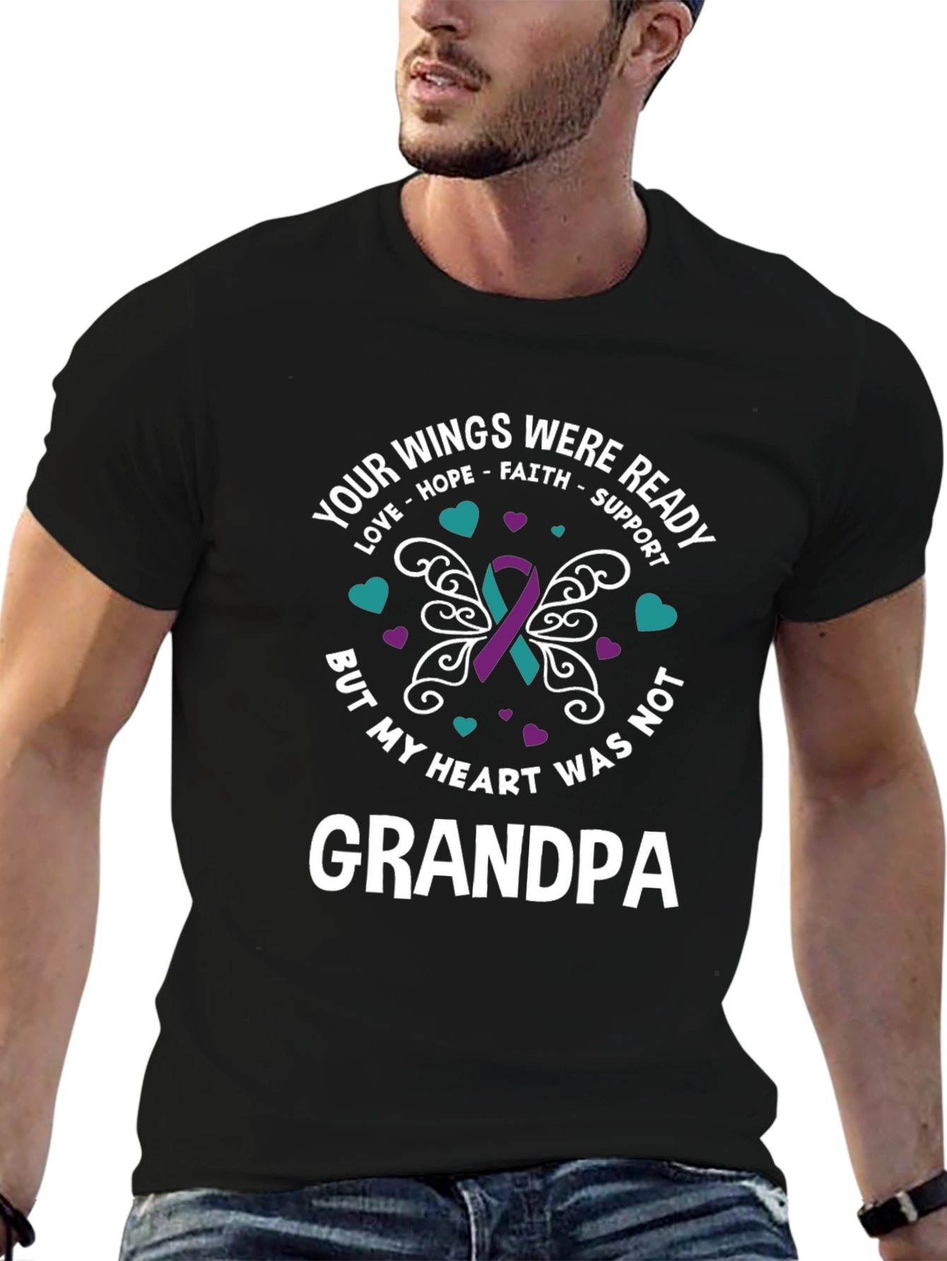 Your Wings Were Ready Grandpa T-Shirt