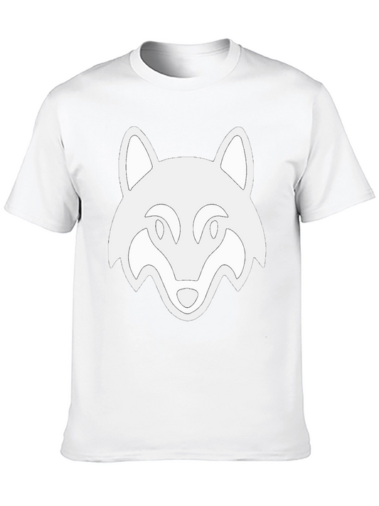 Wolf Graphic Tee - Cool Black T-Shirt