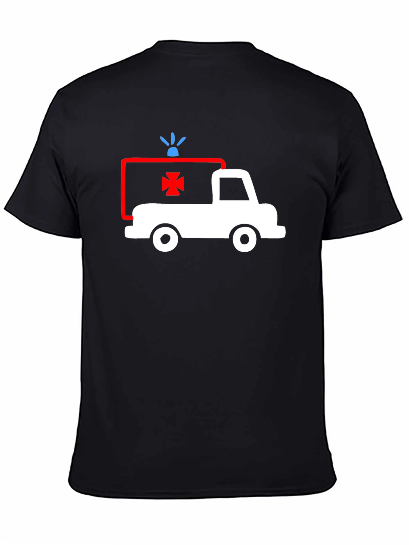 Ambulance Graphic T-Shirt - Classic Style