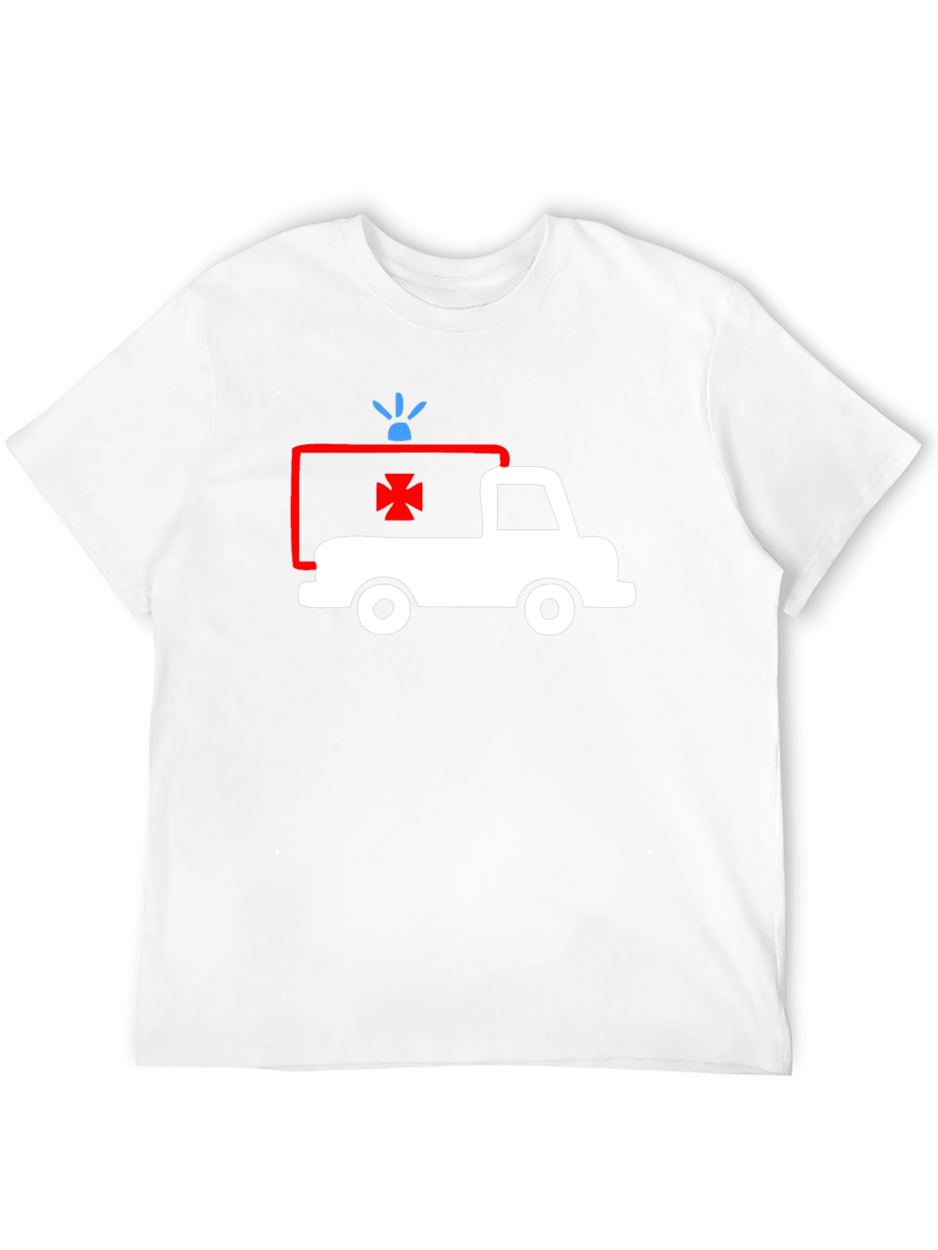 Ambulance Graphic T-Shirt - Classic Style