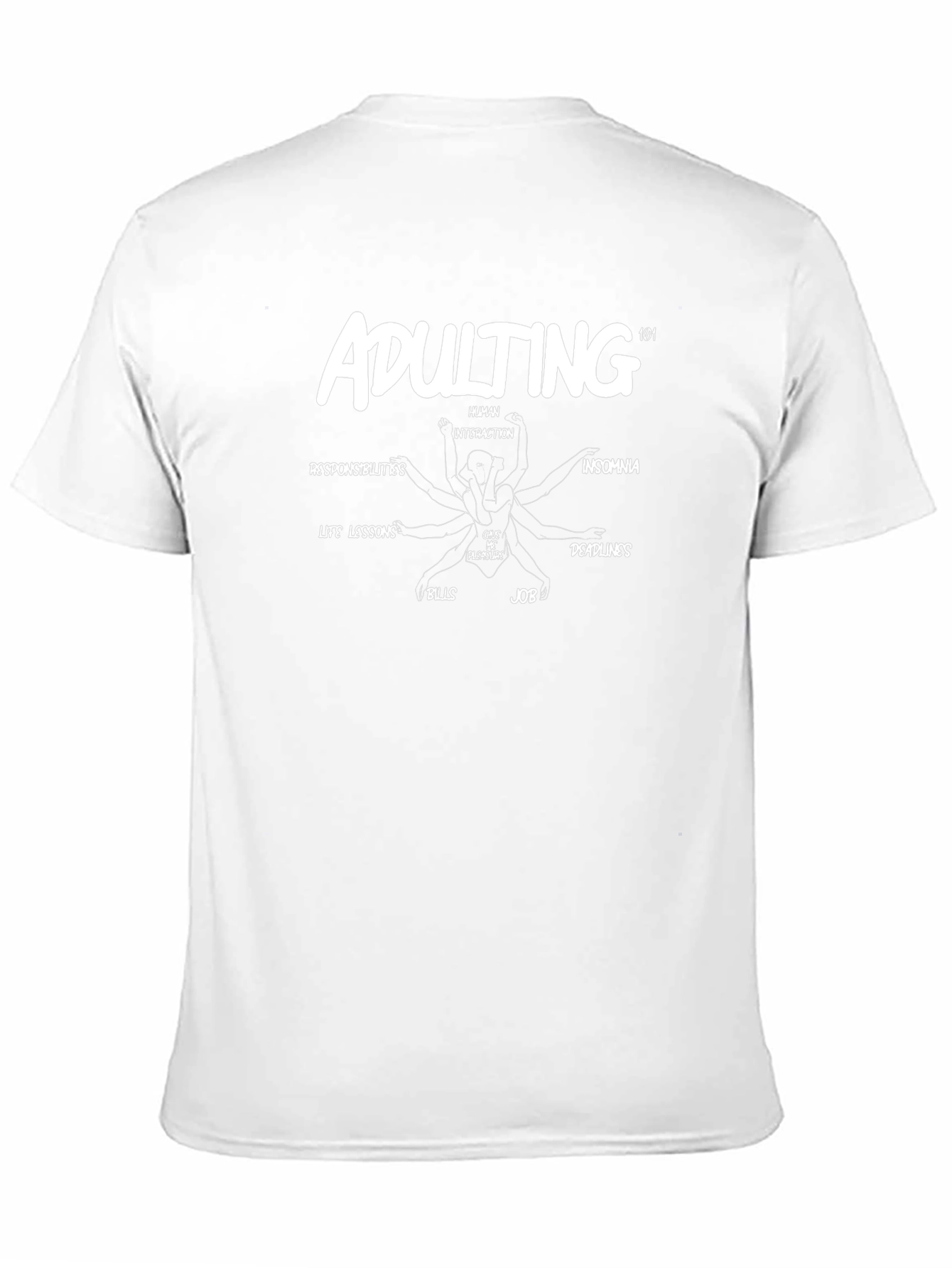 Adulting 101 Graphic T-Shirt