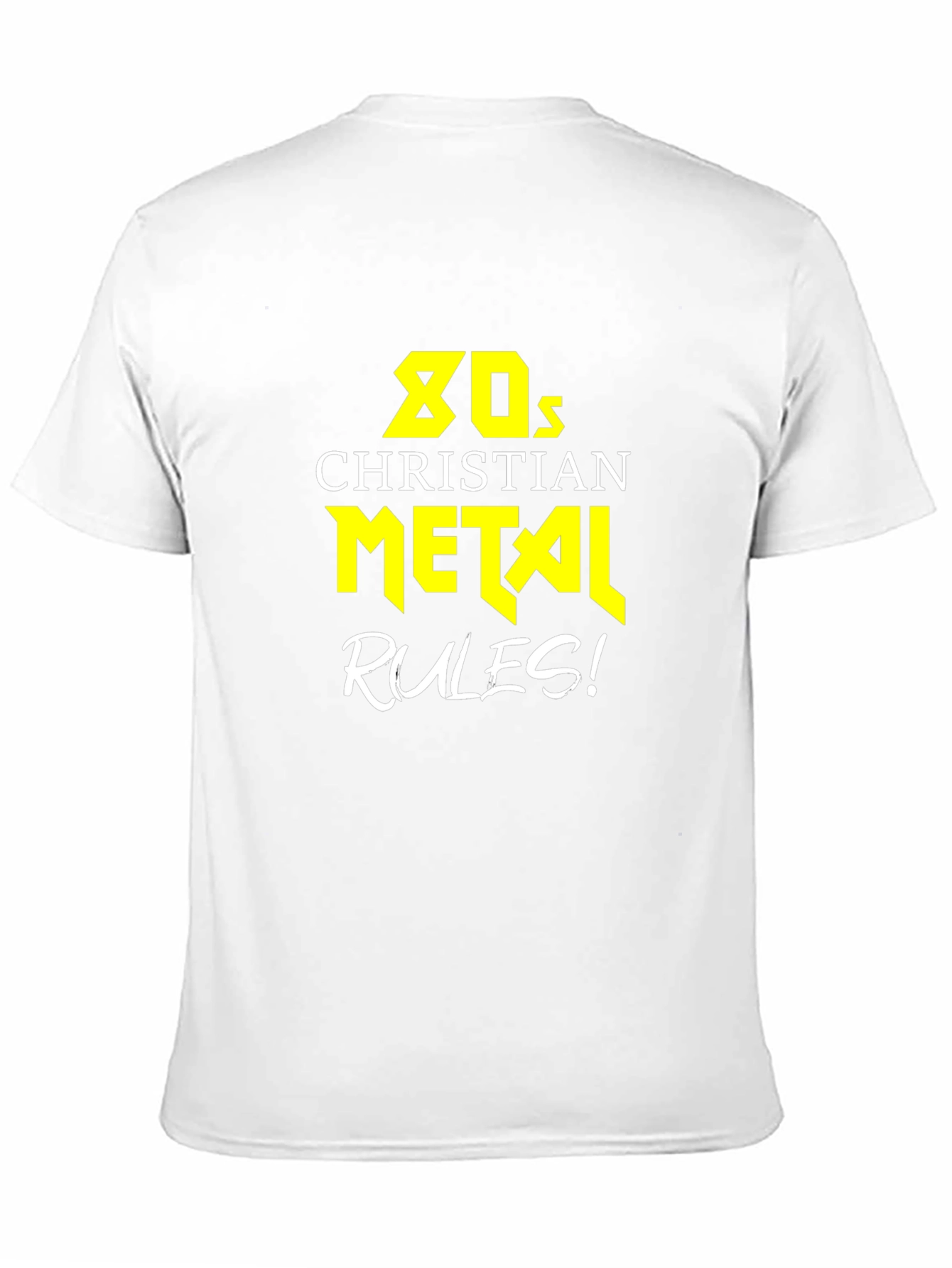 80s Christian Metal Rules! Graphic T-Shirt