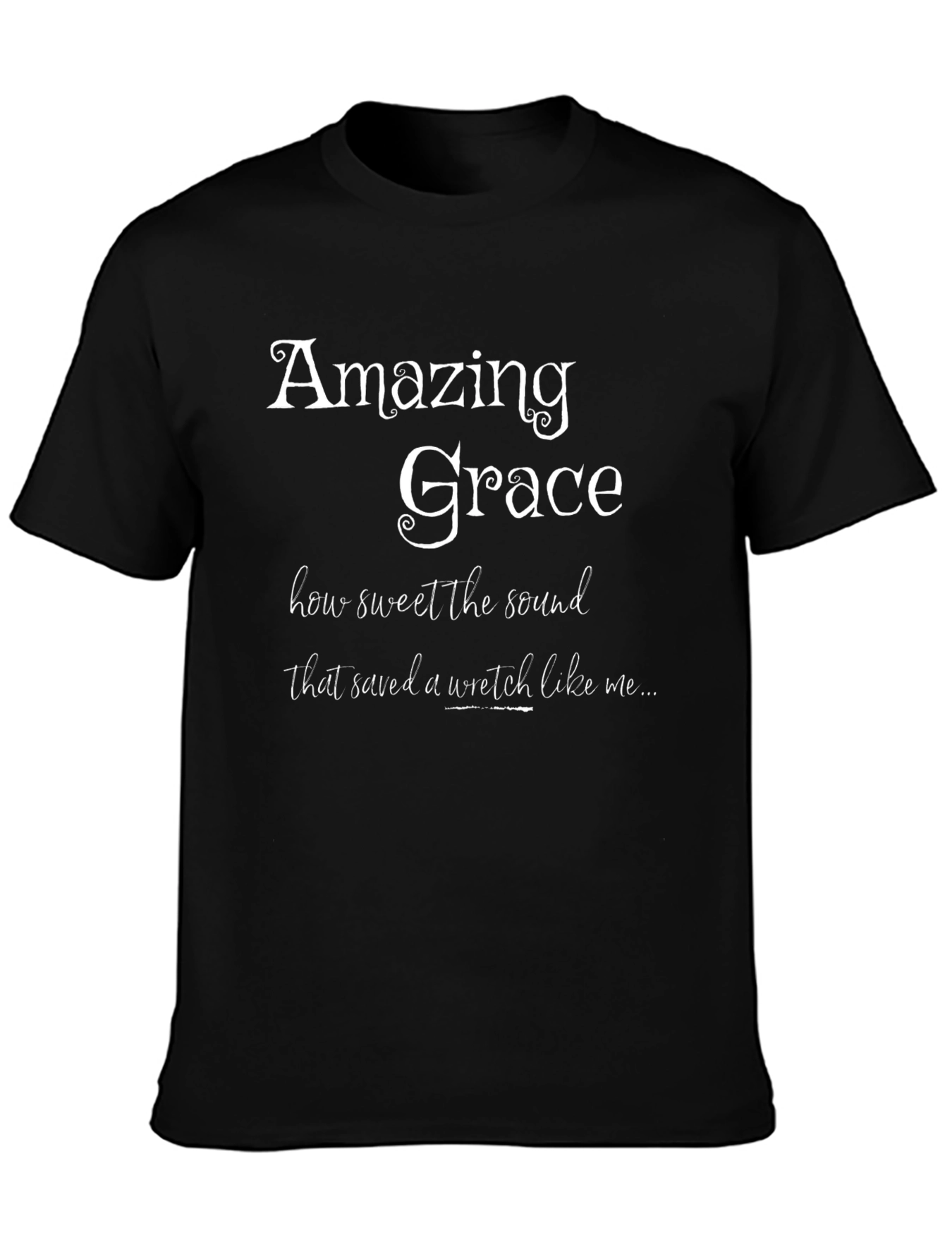 Amazing Grace Tee - Inspirational Christian T-Shirt