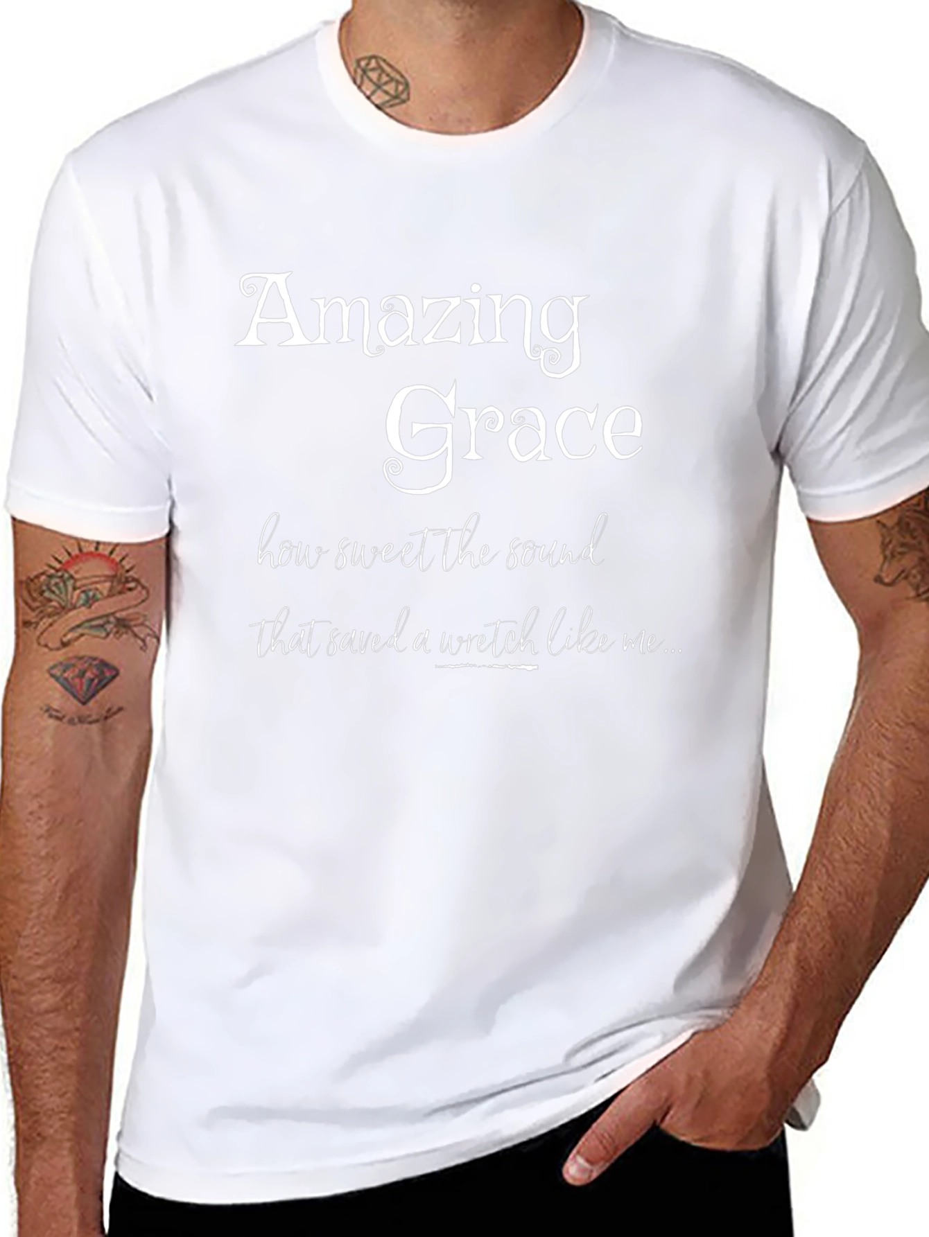 Amazing Grace Tee - Inspirational Christian T-Shirt
