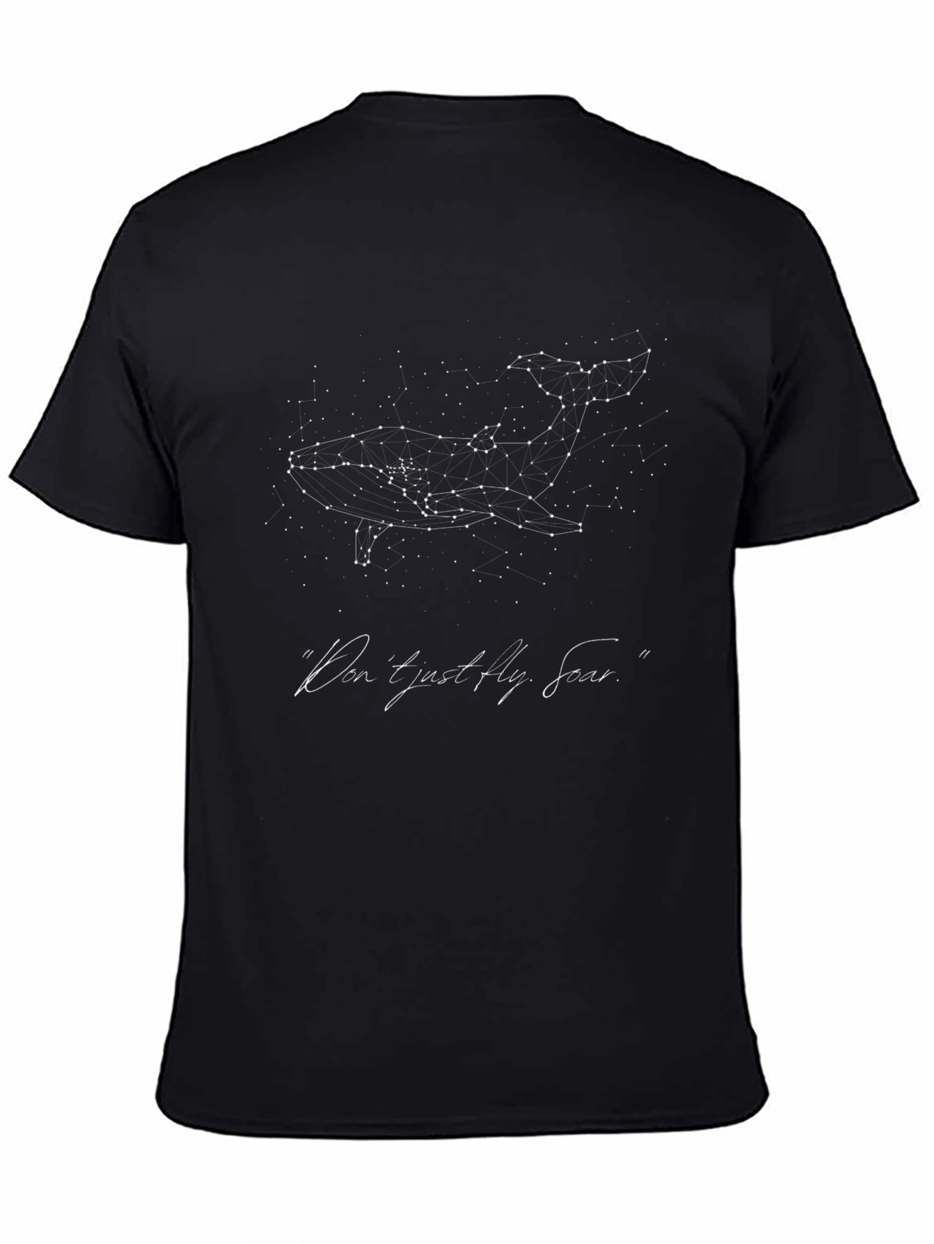 Whale Constellation Graphic Tee - Dreamy Black T-Shirt
