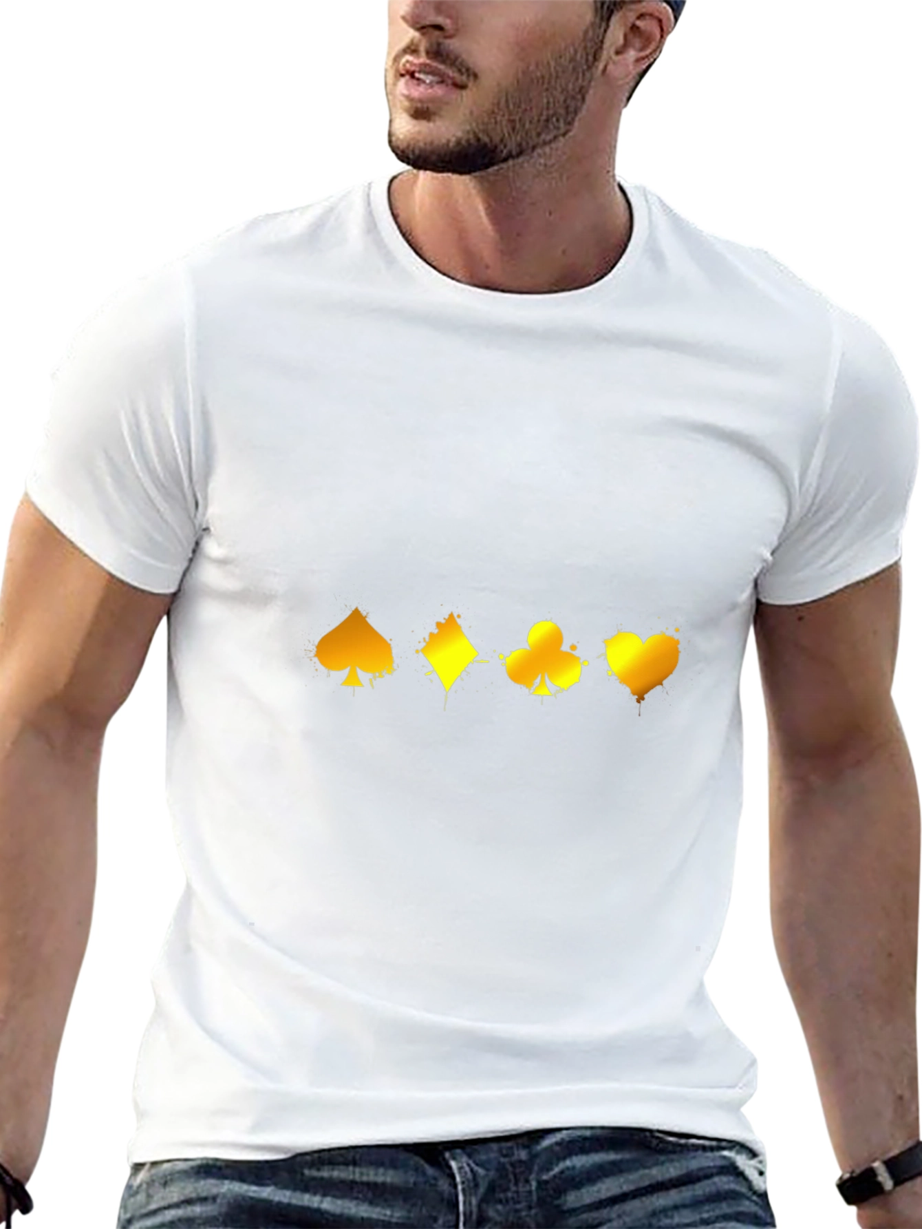 Ace High T-Shirt - Suits Symbol Tee