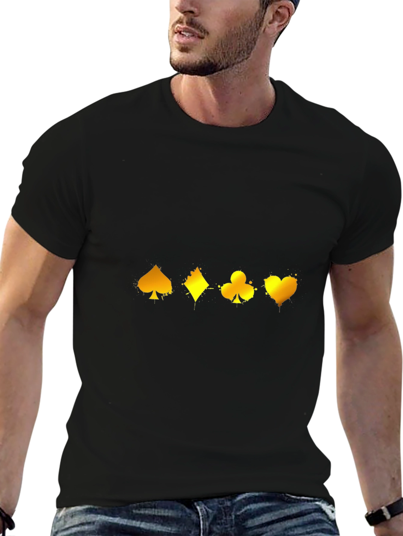 Ace High T-Shirt - Suits Symbol Tee