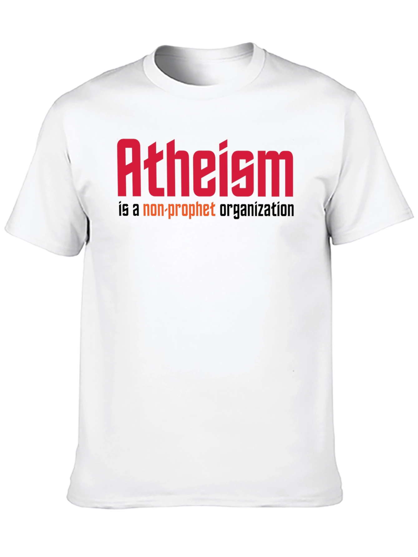 Atheism Non-Profit T-Shirt - Bold Statement Tee