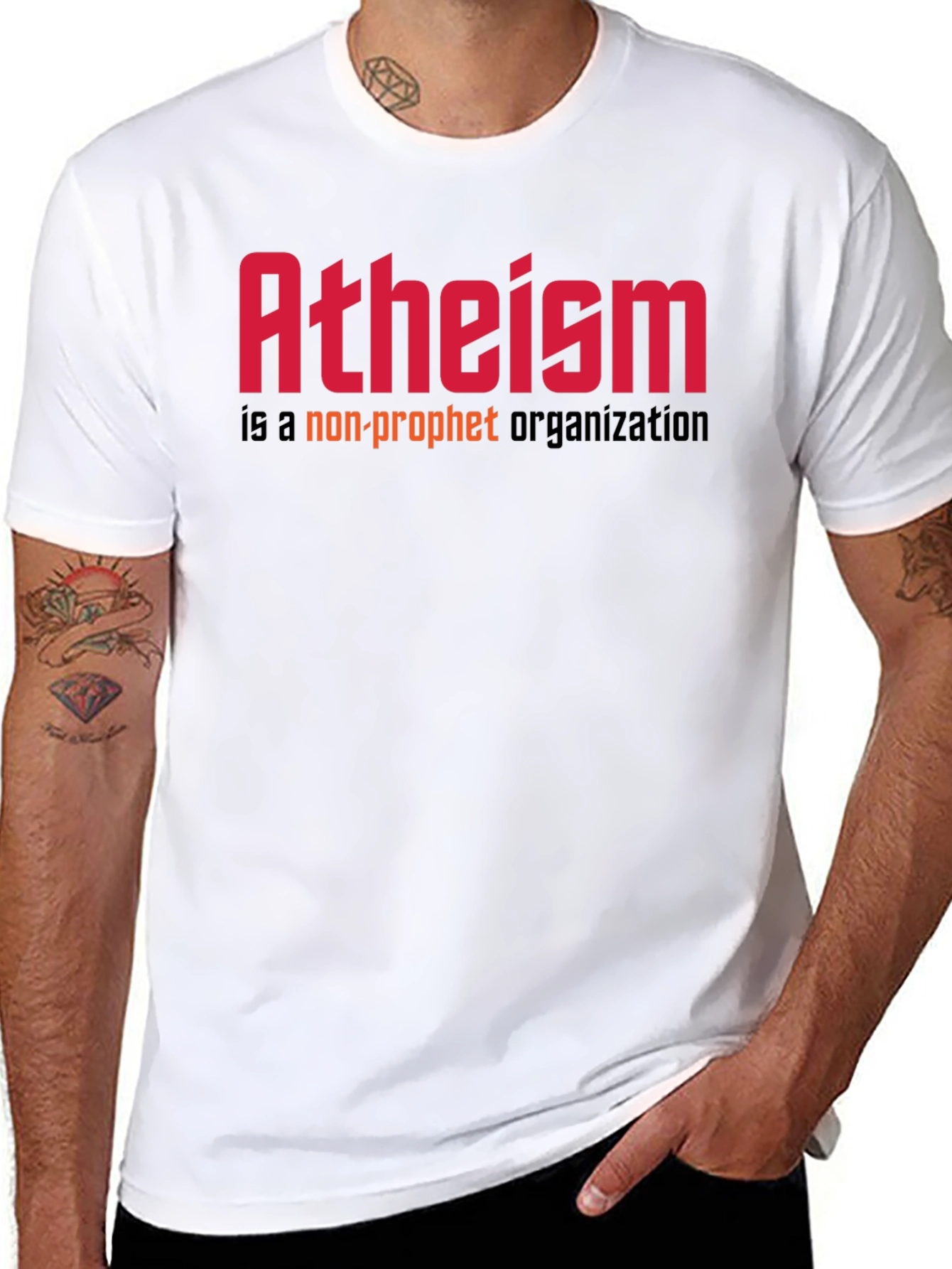 Atheism Non-Profit T-Shirt - Bold Statement Tee