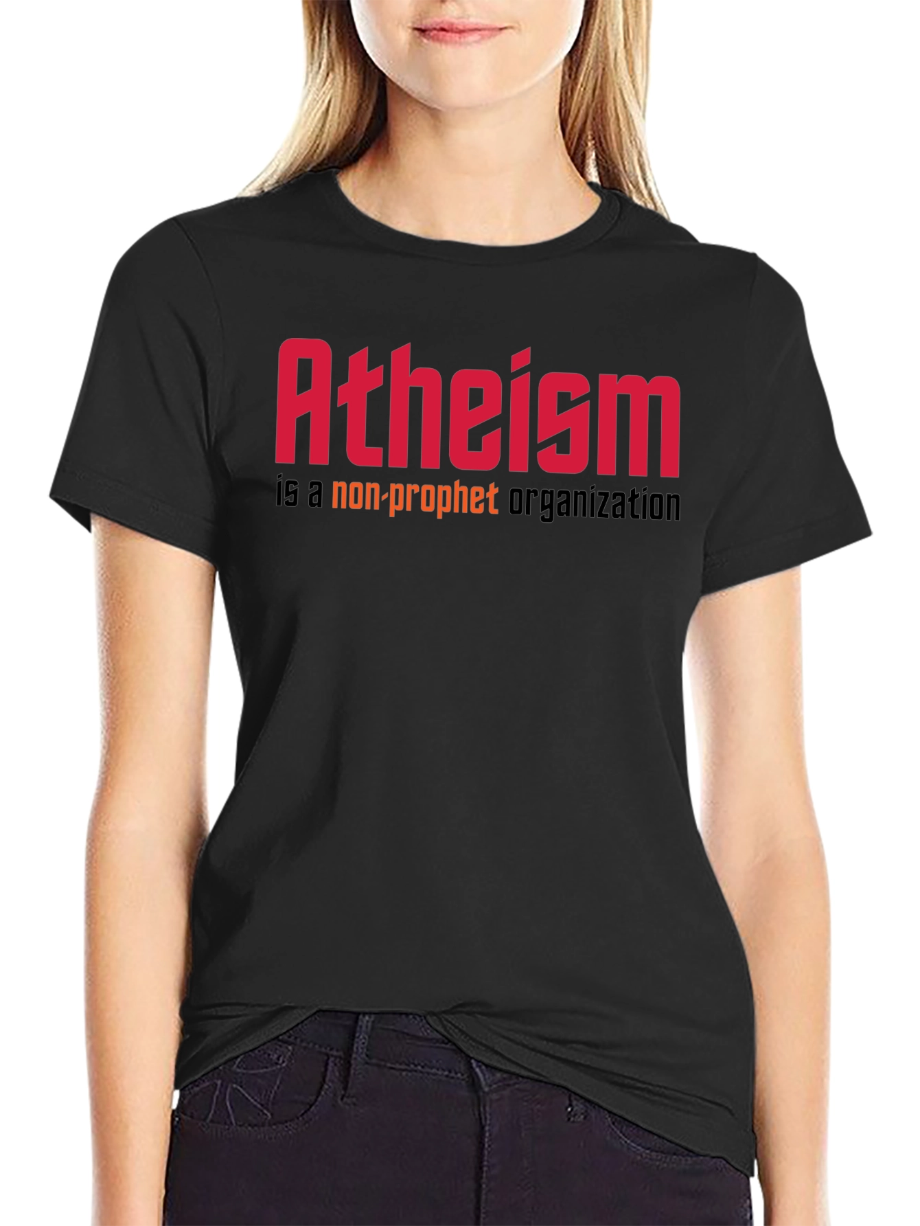Atheism Non-Profit T-Shirt - Bold Statement Tee