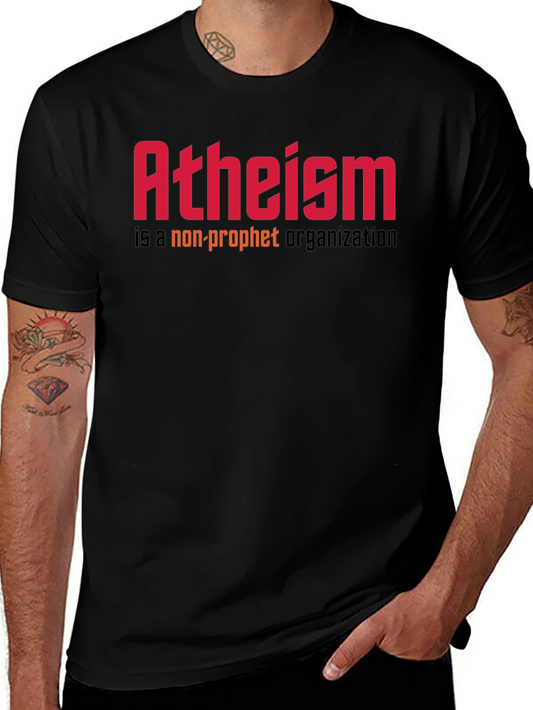 Atheism Non-Profit T-Shirt - Bold Statement Tee