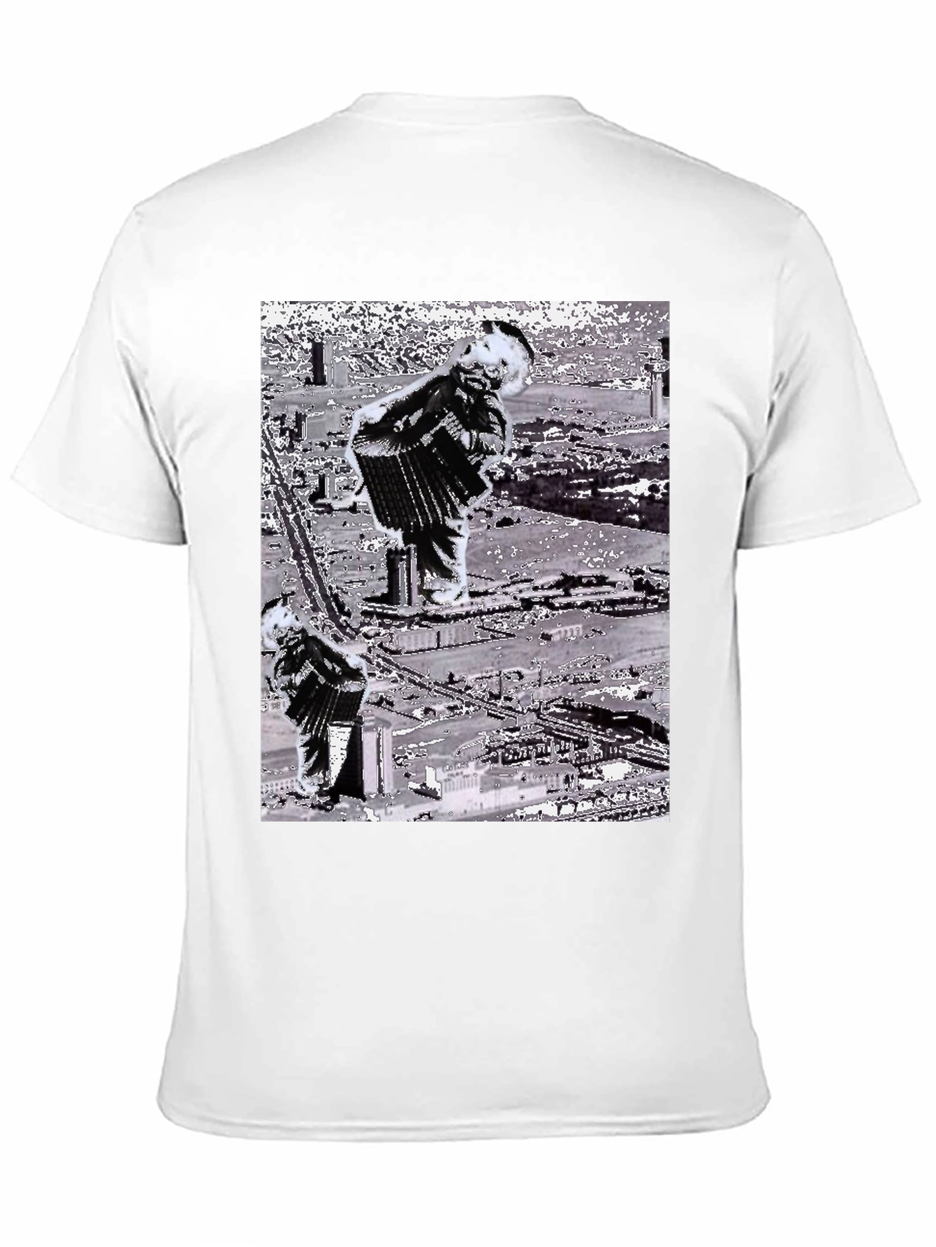 Accordion Player Graphic T-Shirt