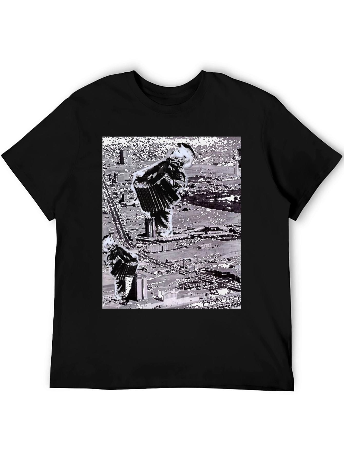 Accordion Player Graphic T-Shirt
