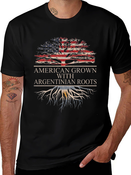 American Grown with Argentinian Roots T-Shirt