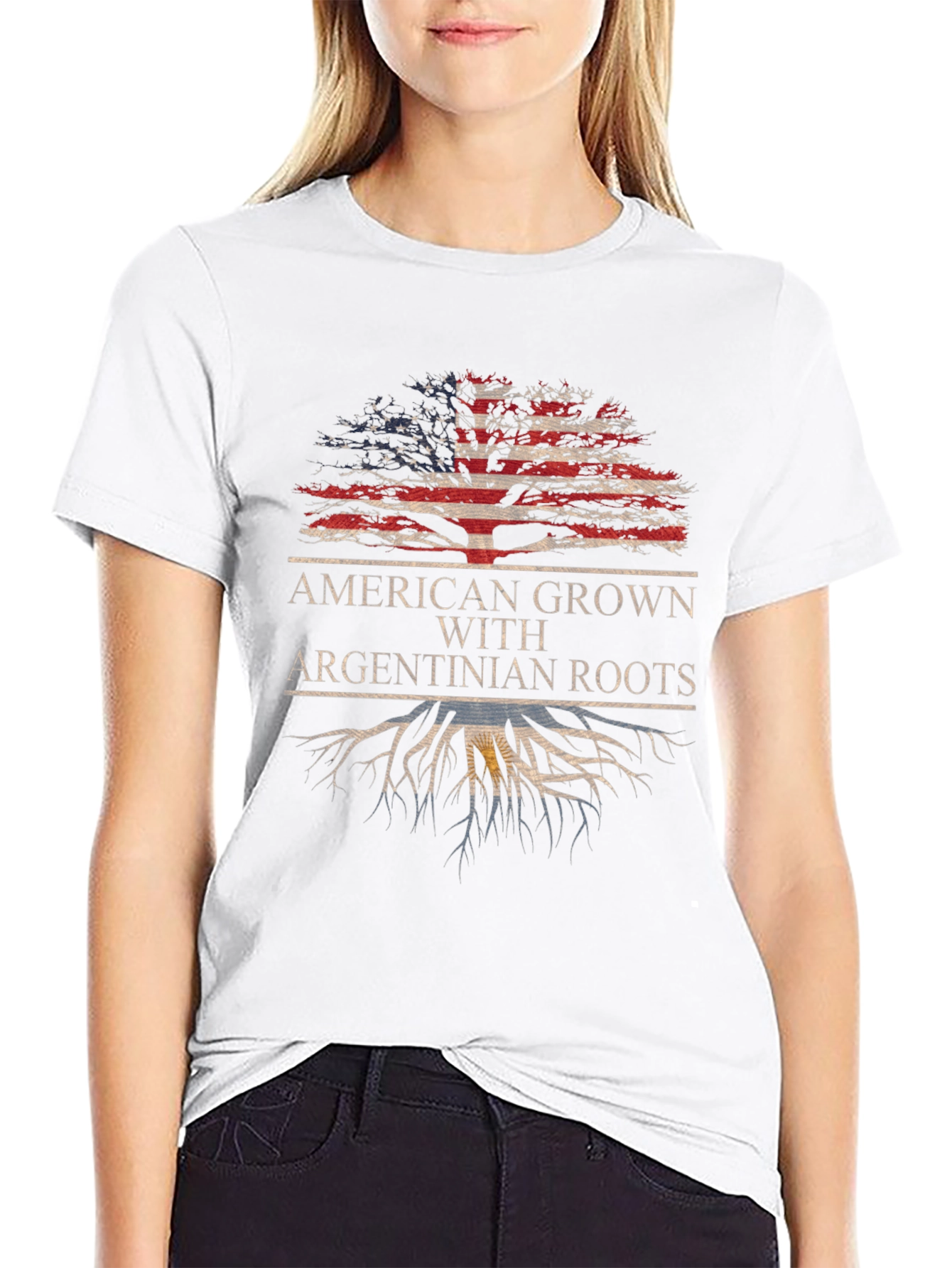American Grown with Argentinian Roots T-Shirt