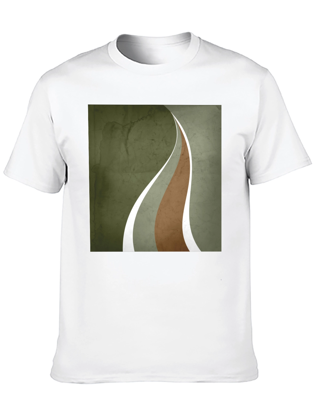 Abstract Graphic Tee - Urban Style Black T-Shirt