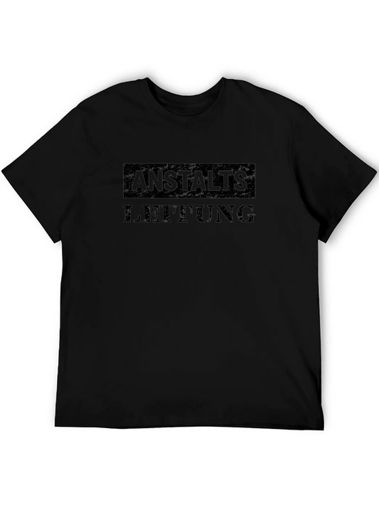 Anstaltsleitung Black T-Shirt - Prison Warden Tee
