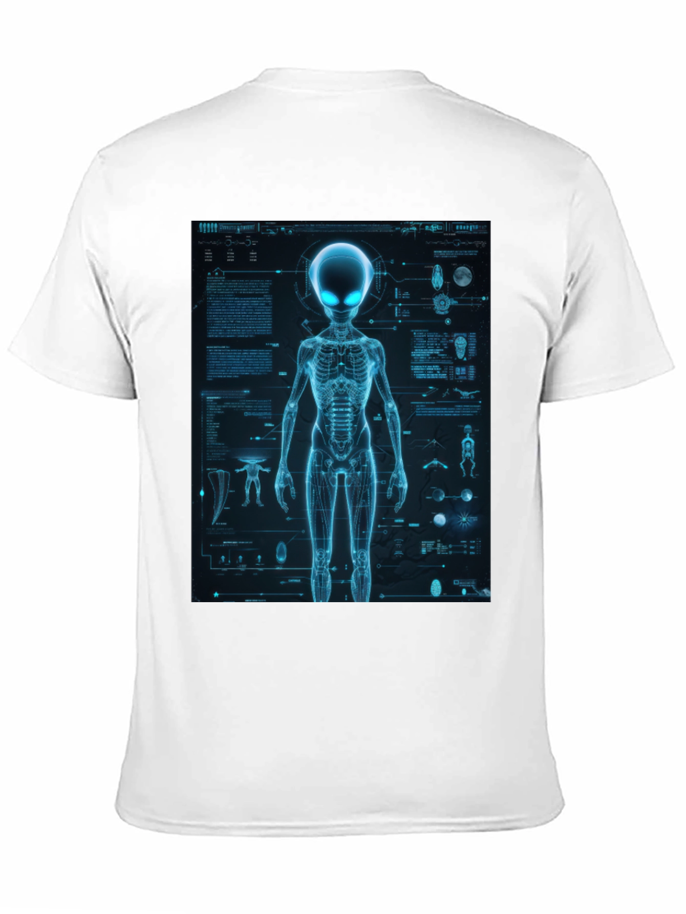 Alien Anatomy T-Shirt - Sci-Fi Graphic Tee