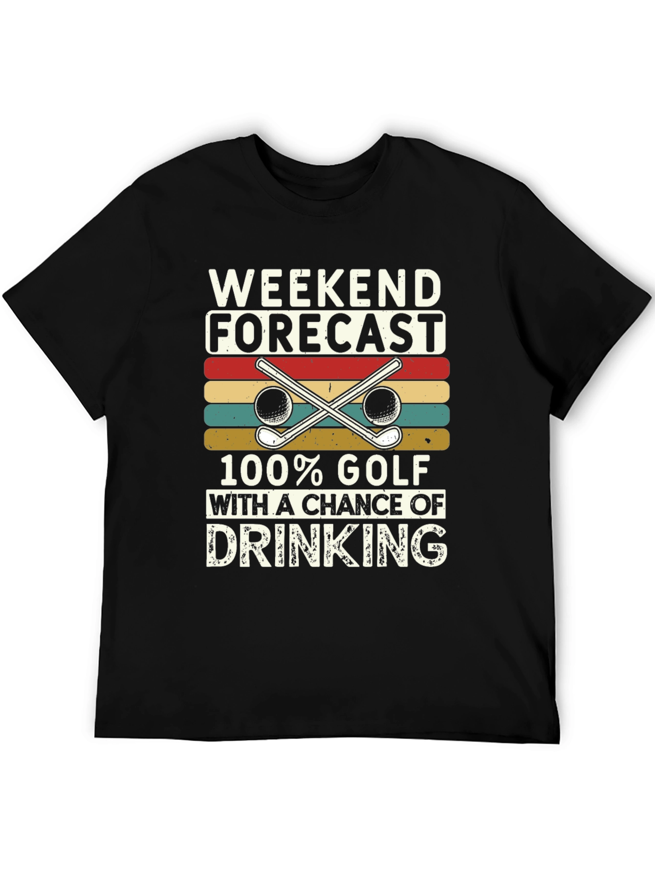 Weekend Forecast Golf T-Shirt