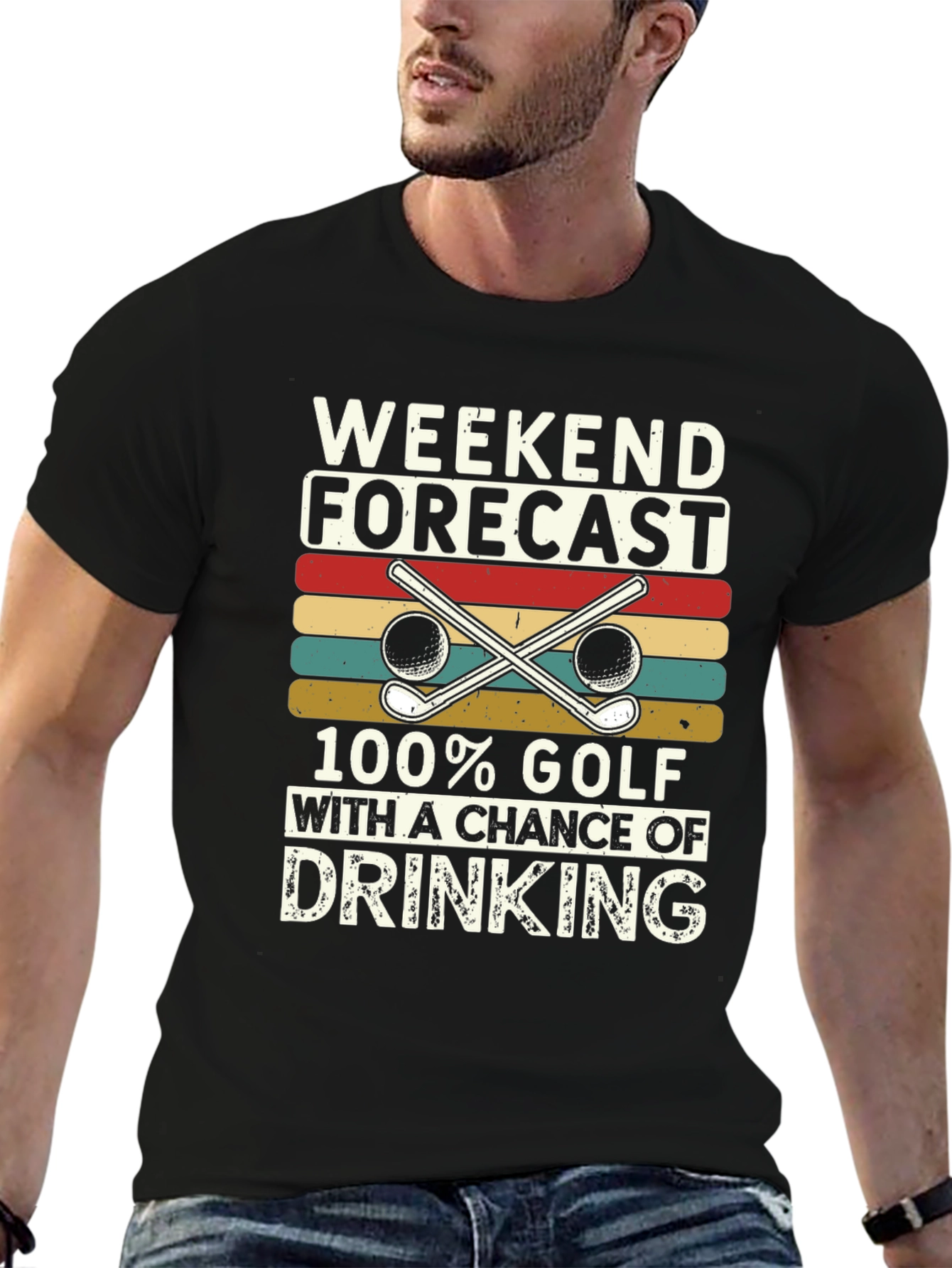 Weekend Forecast Golf T-Shirt